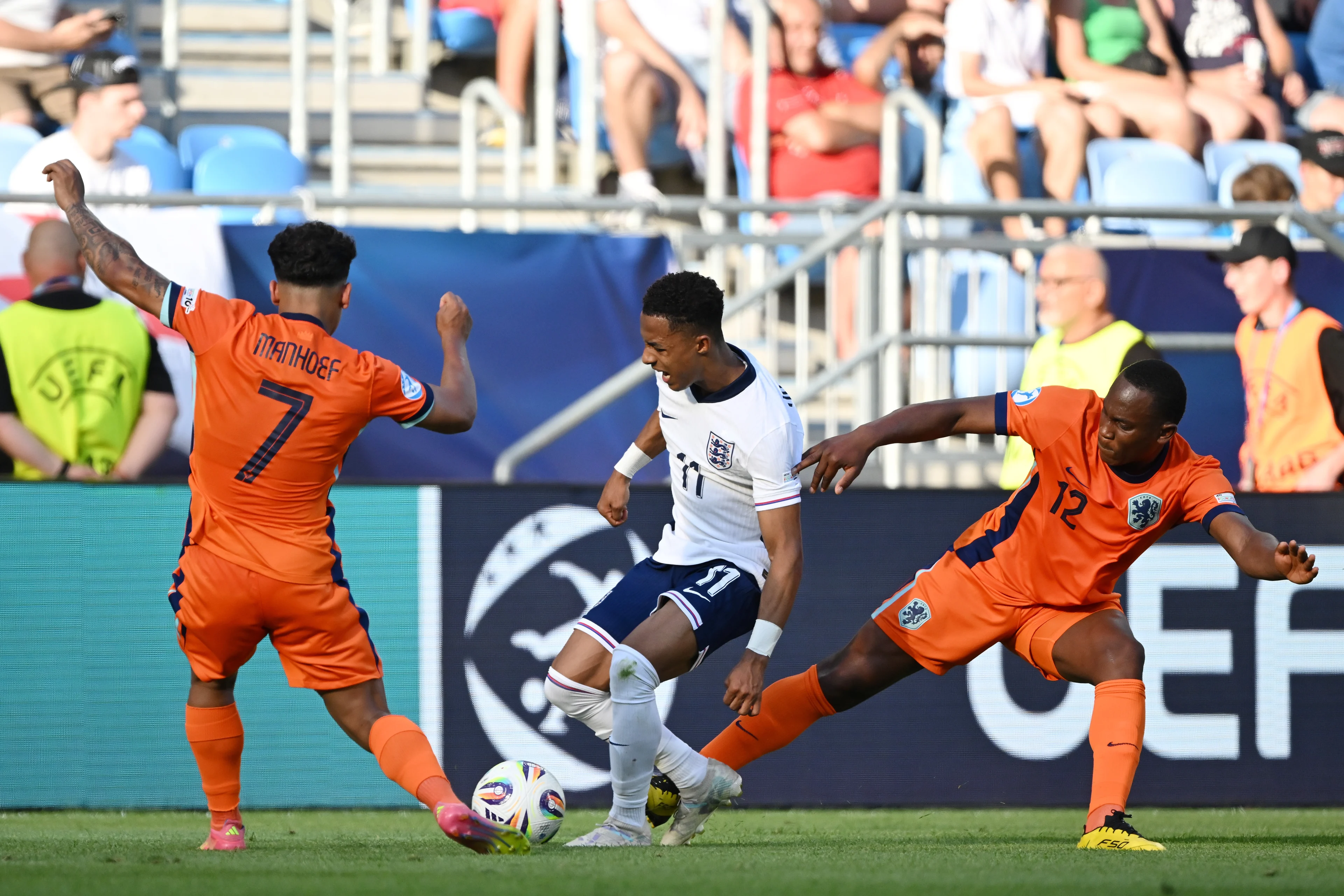 Jong Oranje struikelt over Engeland in halve finale EK