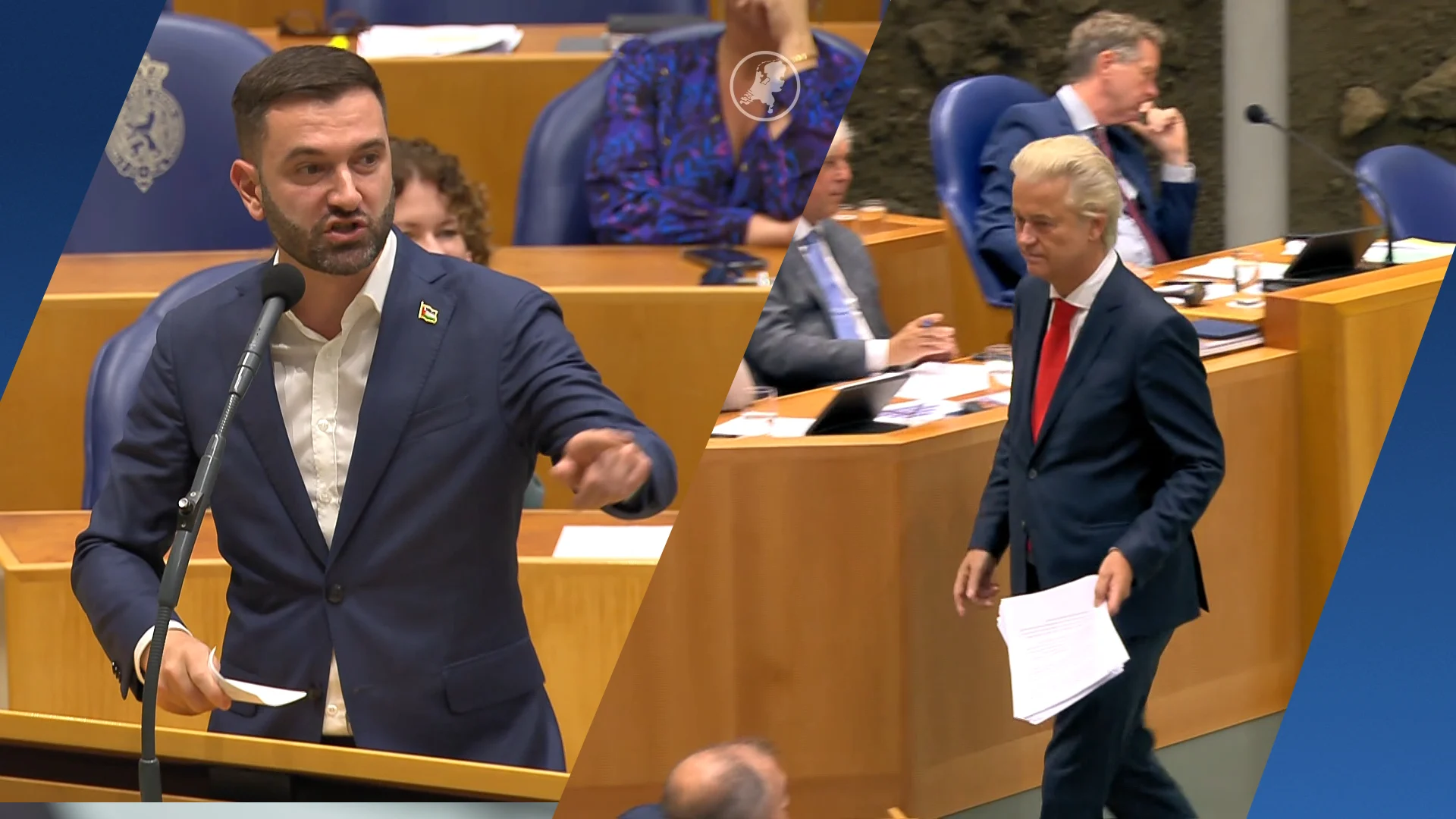 Wilders loopt weg van vraag Van Baarle over Gaza: 'Schaam u diep'