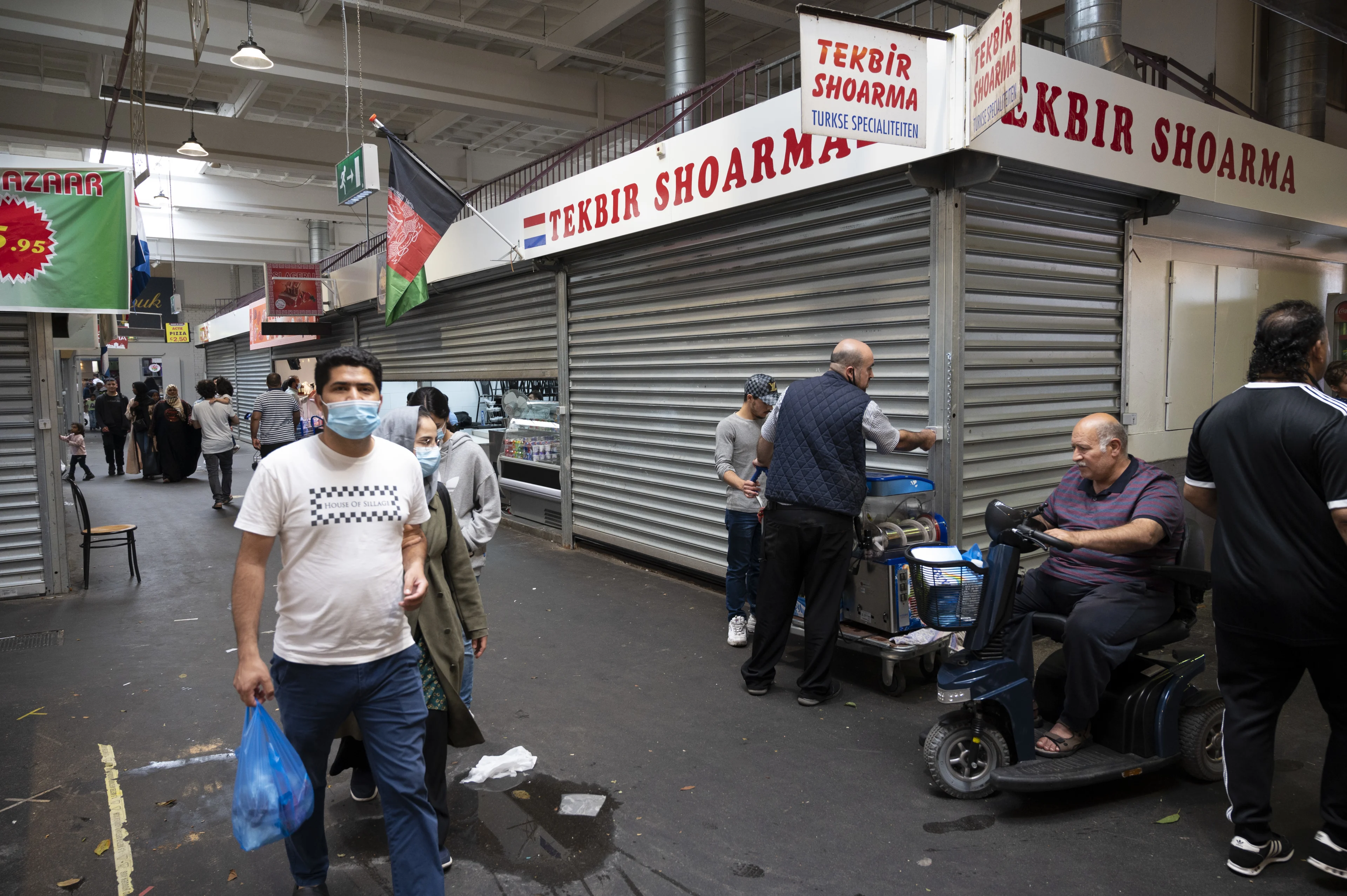 Deel van gesloten hal Bazaar in Beverwijk mag weer open
