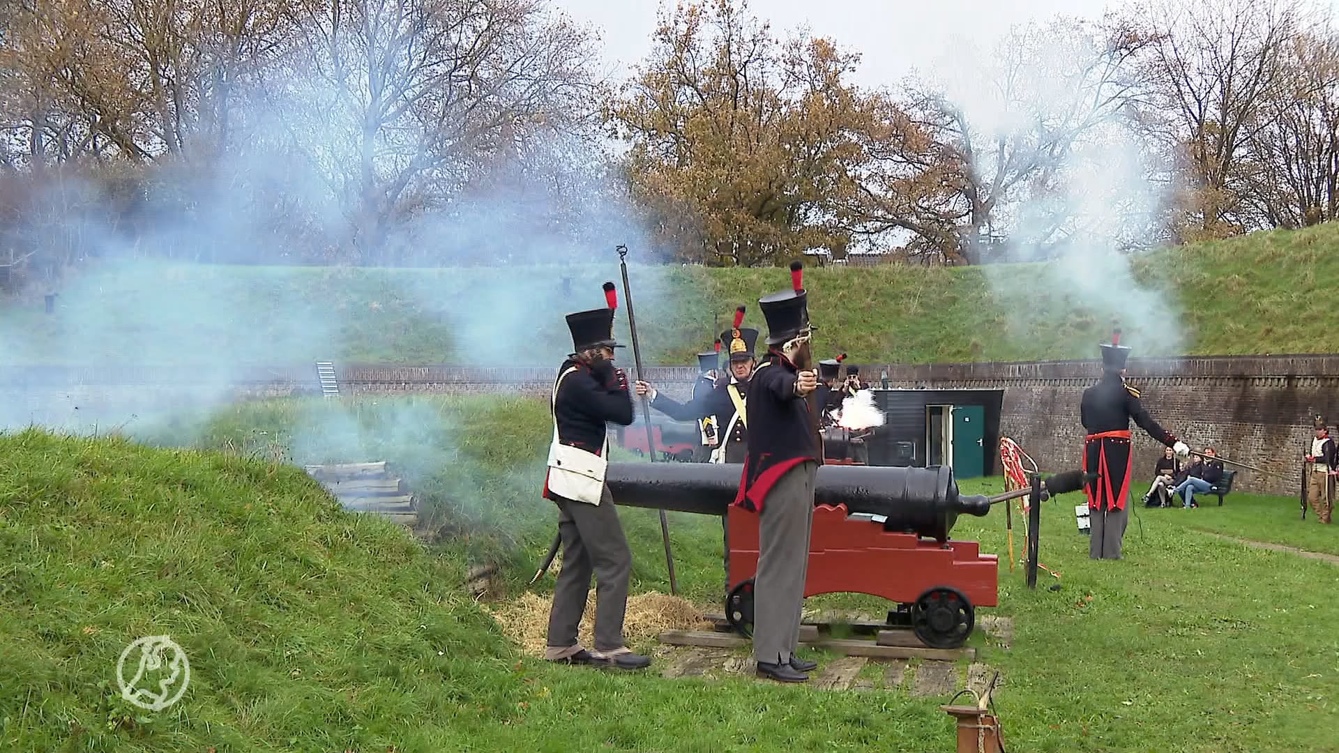 Naarden-Vesting schudt op grondvesten dankzij nieuwe kanonniers