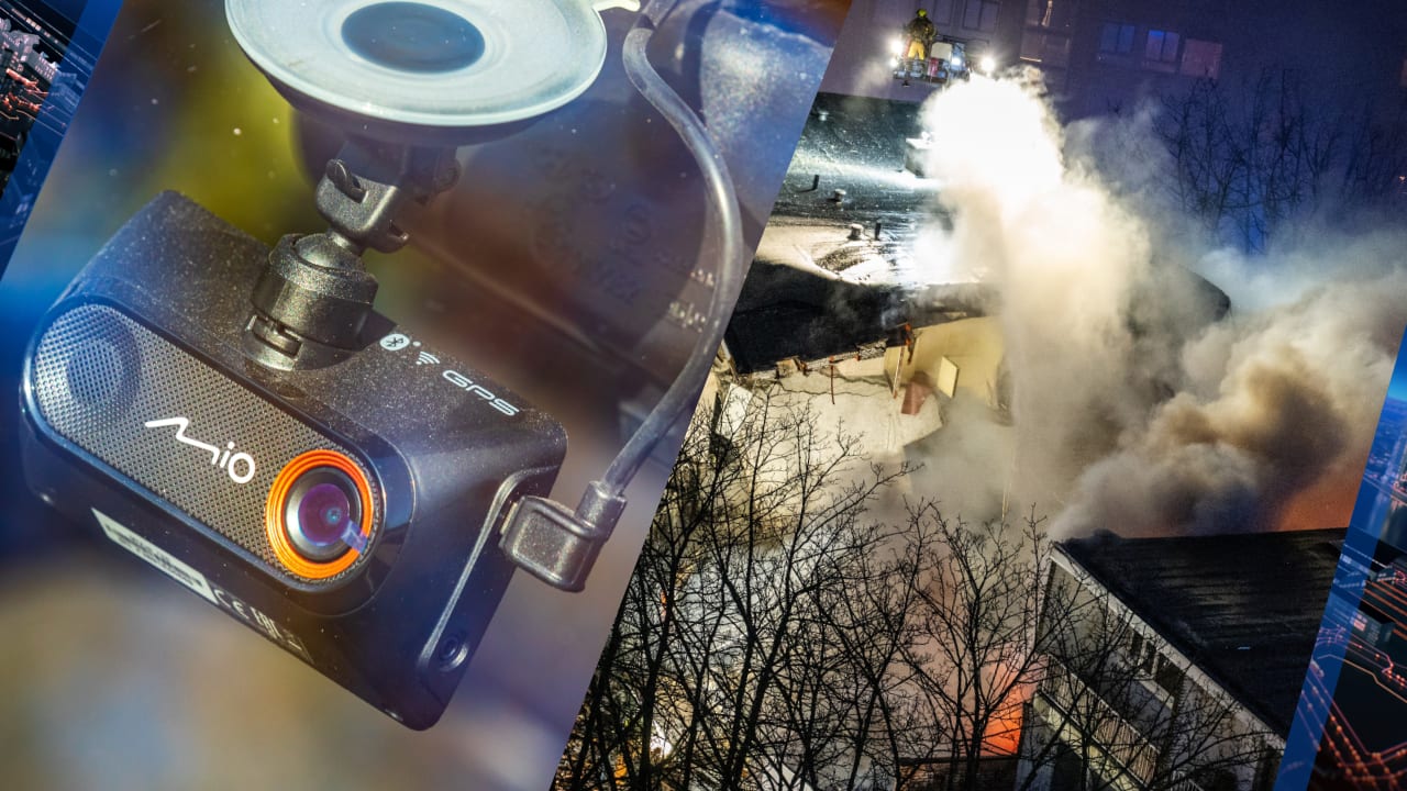 'Auto raast na explosie Tarwekamp op zeer hoge snelheid over A4'