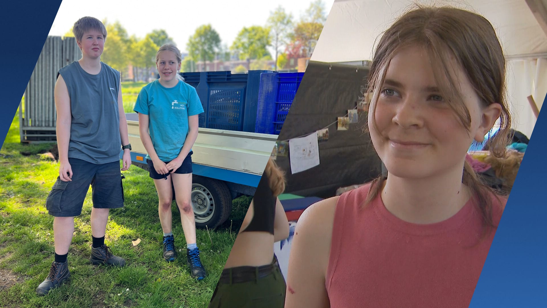 Jonge vrijwilligers steken handen uit de mouwen bij Bevrijdingsfestival Zwolle