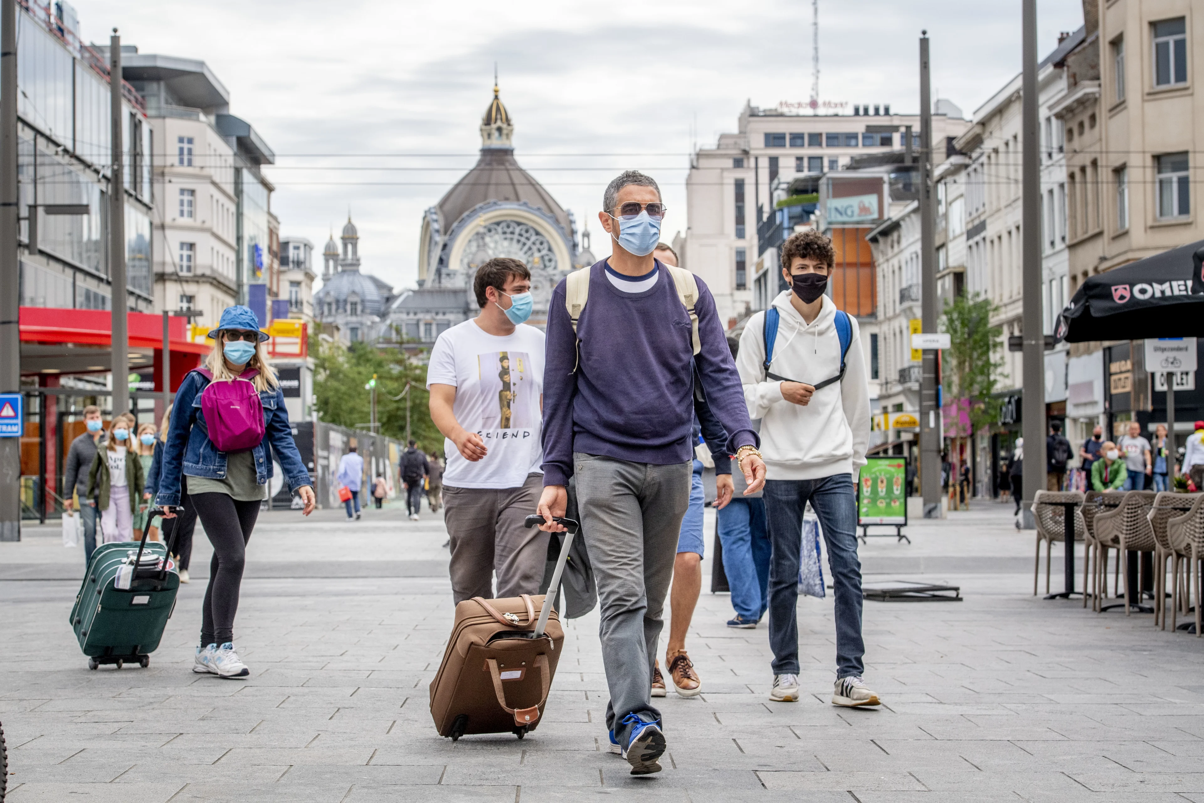 Negatief reisadvies voor Antwerpen, code oranje van kracht
