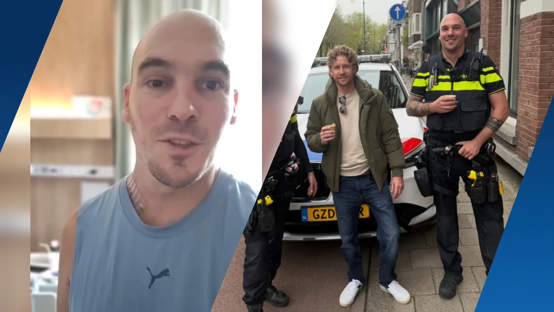 Politie 'overspoeld' met lieve berichten na uitzending over hoofdagent Maikel