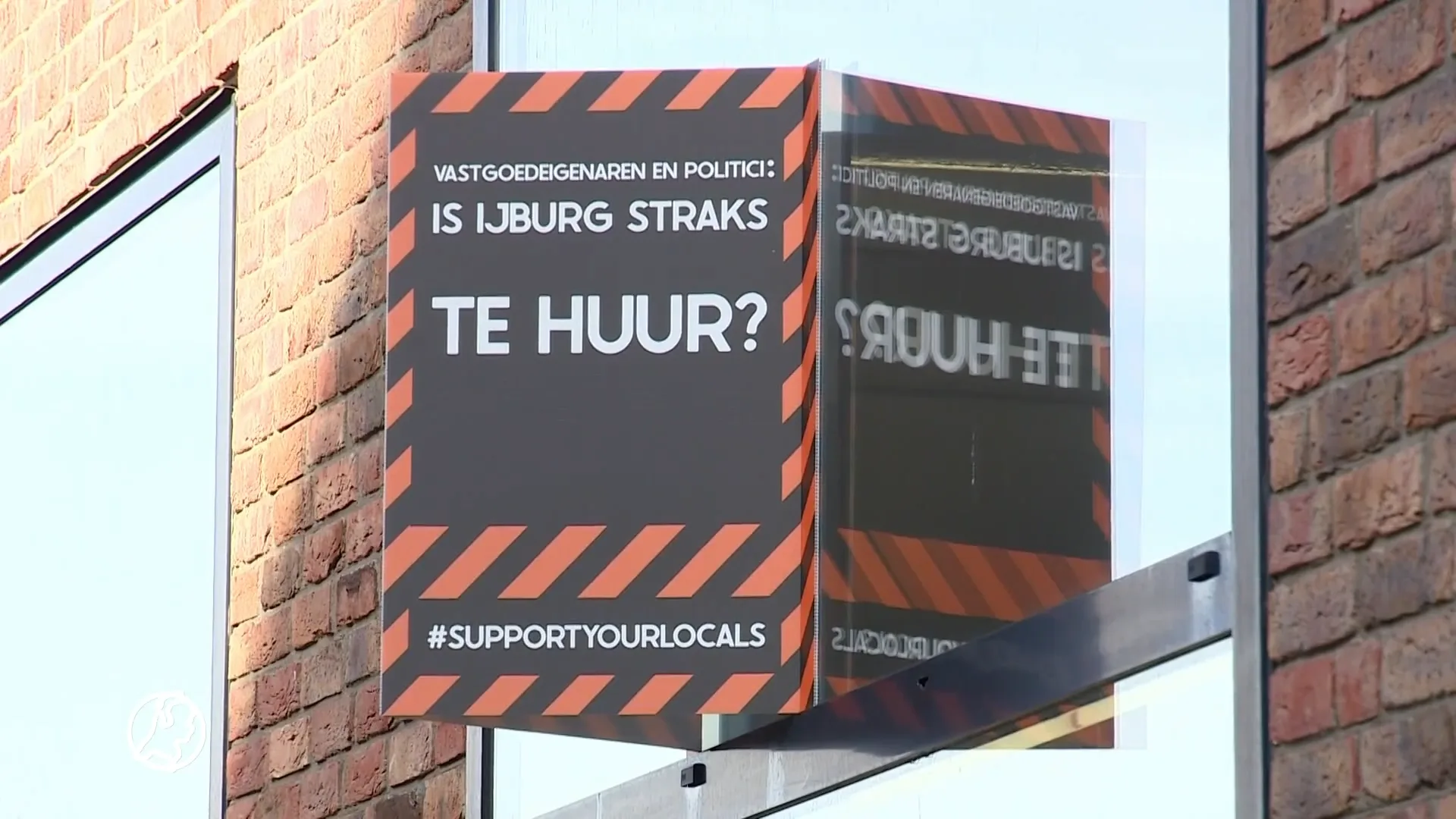 Ondernemers in Amsterdam plaatsen alvast 'te huur'-borden, want leegstand dreigt door de lockdown