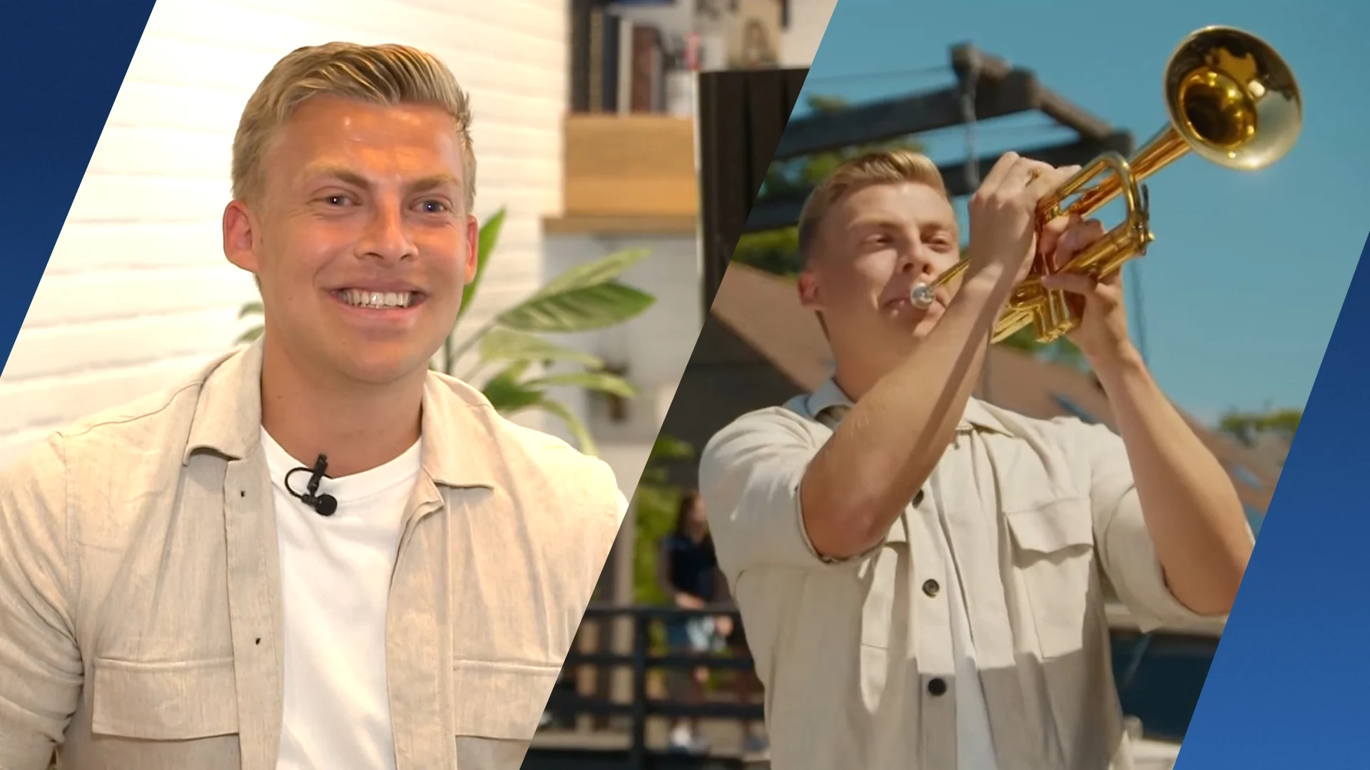 Trompettist Jeffrey maakt van Una Paloma Blanca opnieuw een wereldhit