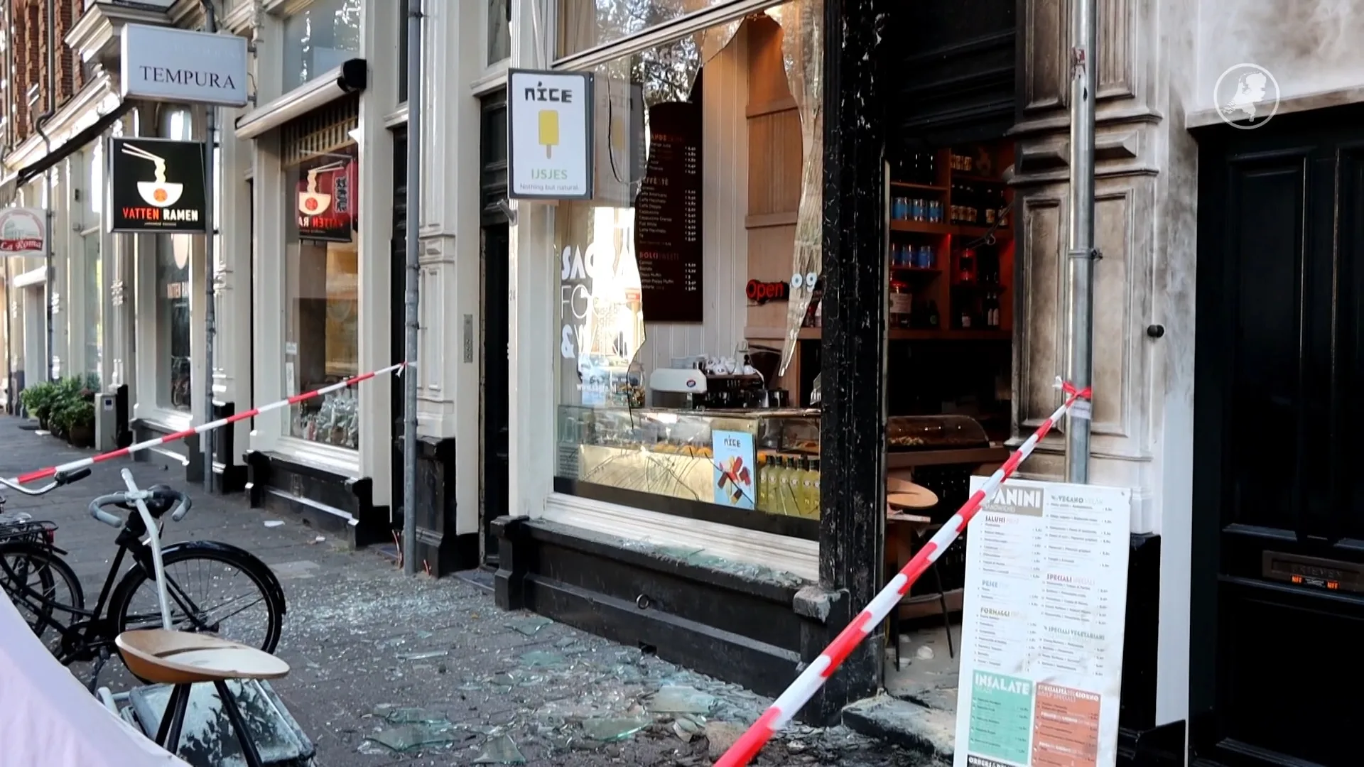 Derde explosie in vijf dagen aan Plantage Kerklaan in Amsterdam