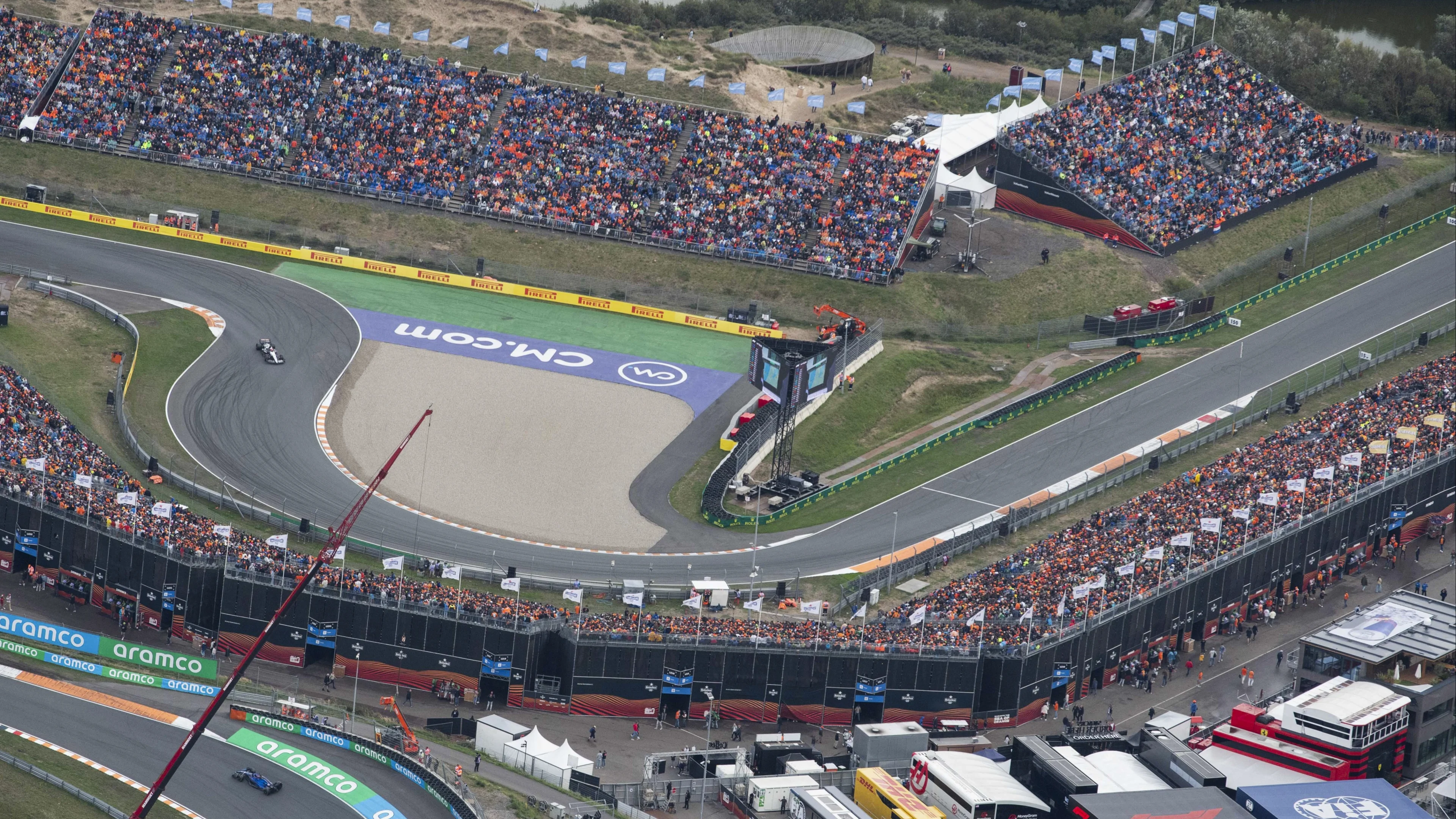 Zeven aanhoudingen in Zandvoort op laatste dag Grand Prix