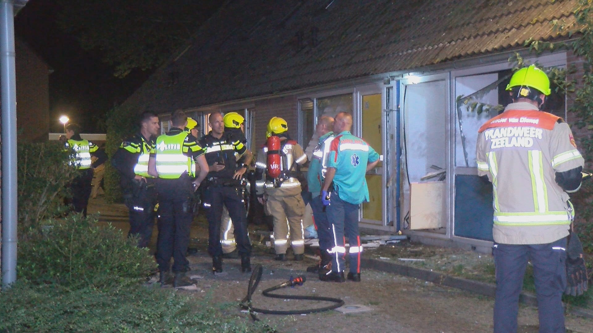 Vlissingen opgeschrikt door explosie: meerdere gewonden en vier huizen beschadigd