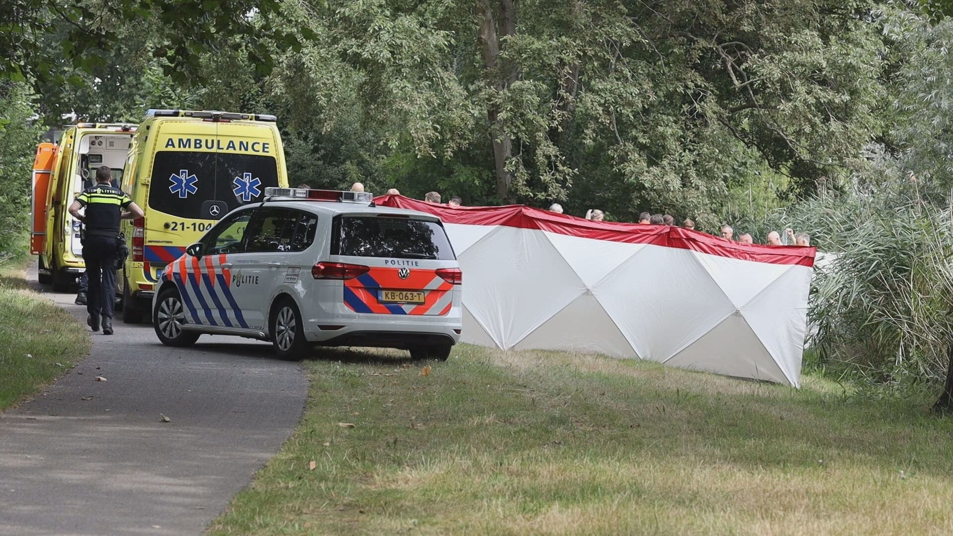 Man aangehouden voor achterlaten onwel geworden zwemmer in Den Bosch