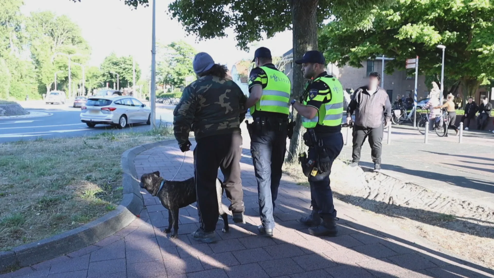 Demonstranten bekogeld met hondenpoep in Katwijk