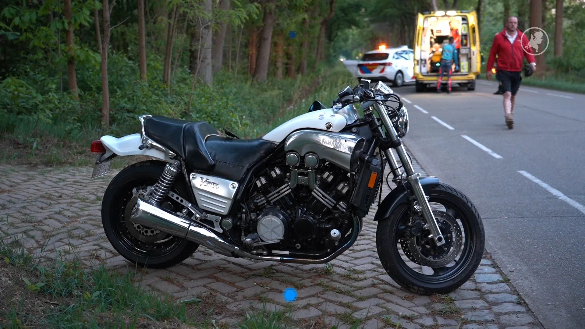 Motorrijder gewond na botsing met ree in Gilze