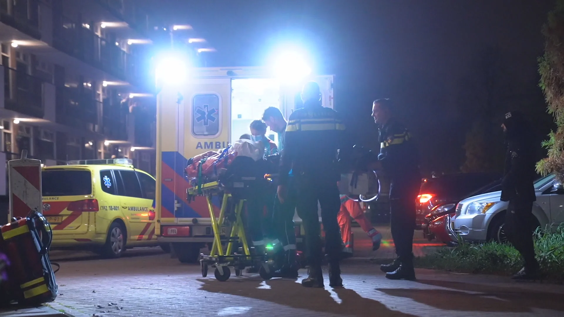 Gewonde man springt van drie hoog naar beneden na steekpartij in Papendrecht