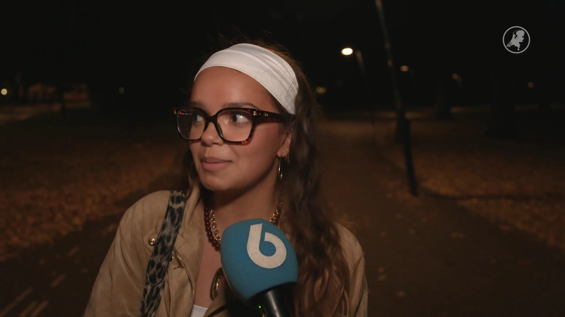 Jongeren starten petitie voor meer verlichting in stadspark Breda: 'Voelt onveilig'