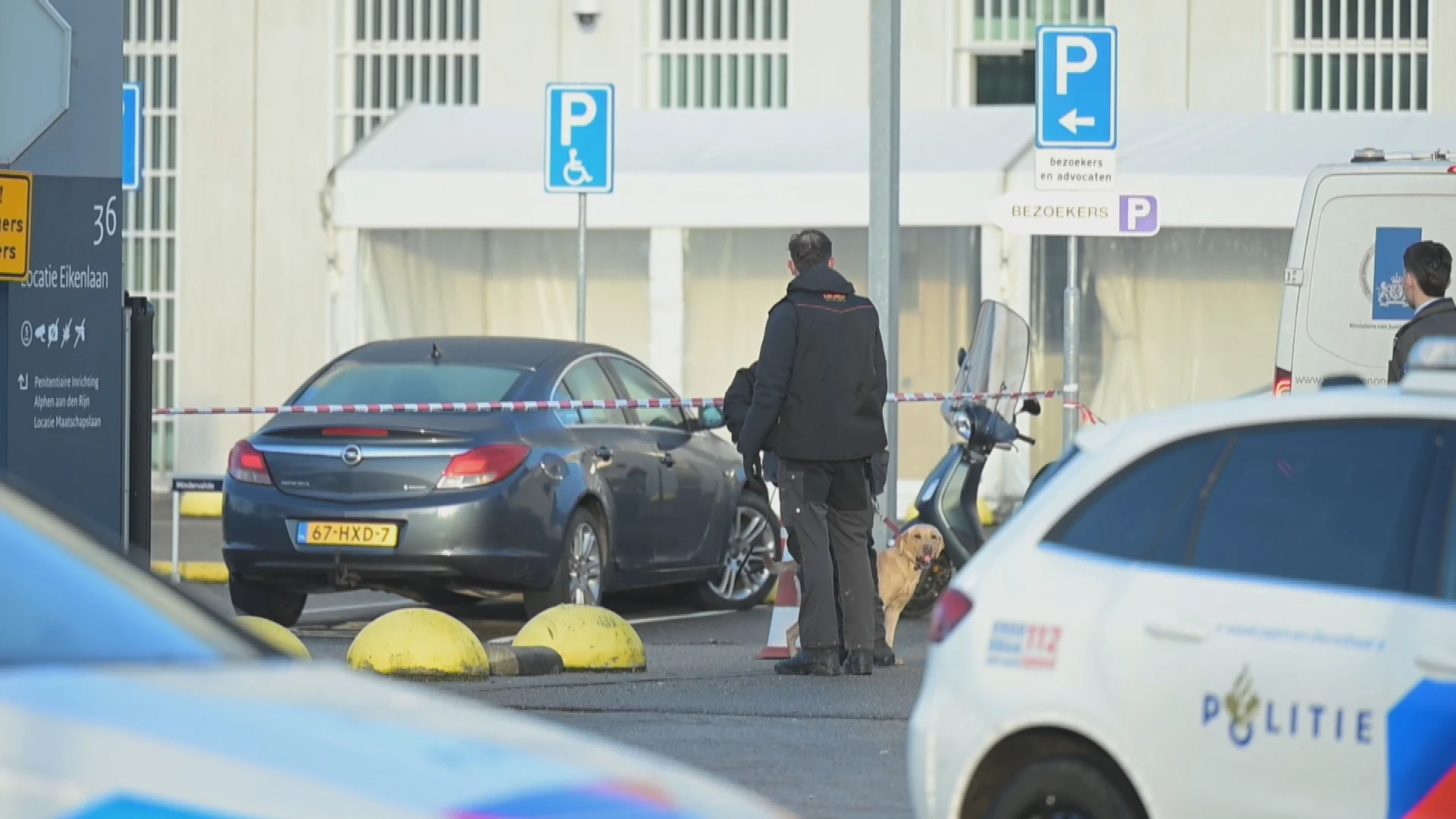 Schietincident bij parkeerplaats PI Alphen: gewonde naar ziekenhuis