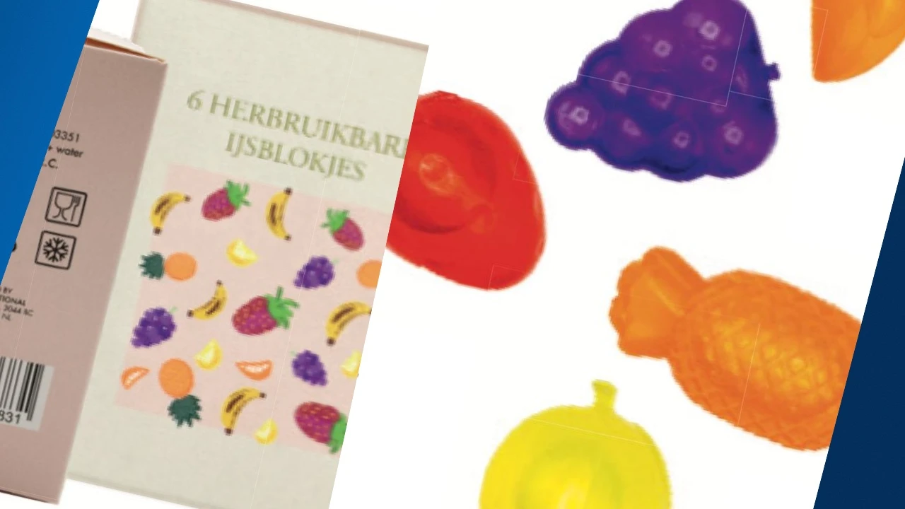 Kruidvat waarschuwt voor ijsblokjes: gevaarlijk voor kinderen