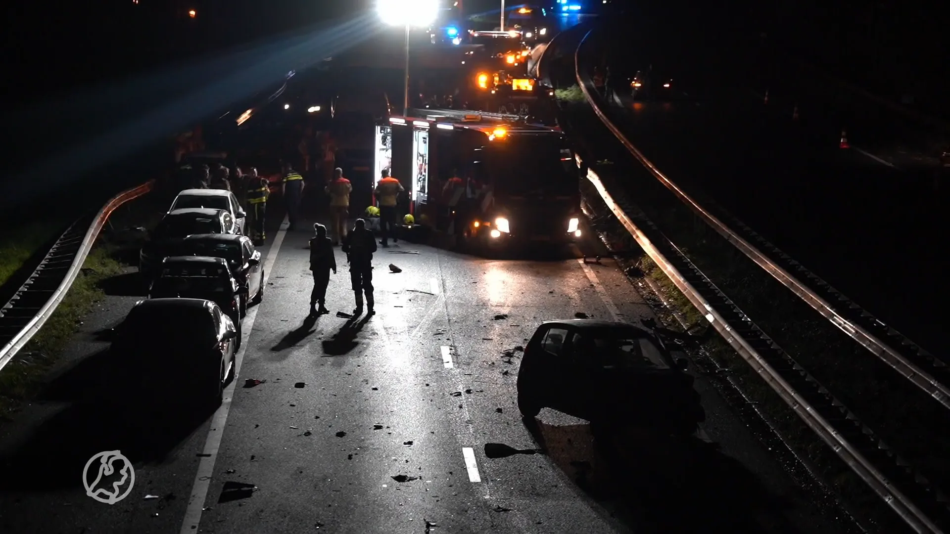 Dode en meerdere gewonden na ernstig ongeval bij Raamsdonk