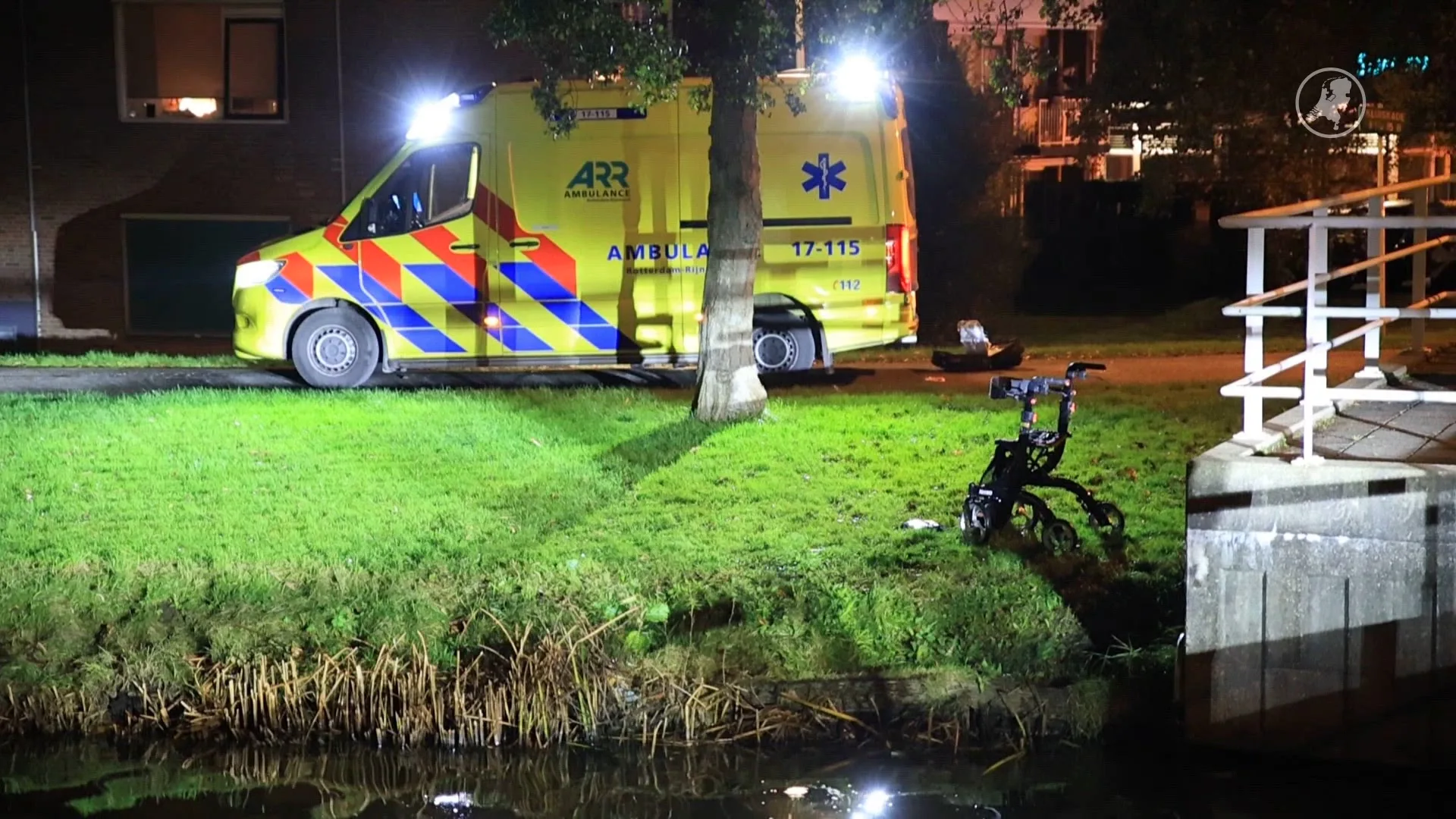 Vrouw overleden na val in water in Maasland