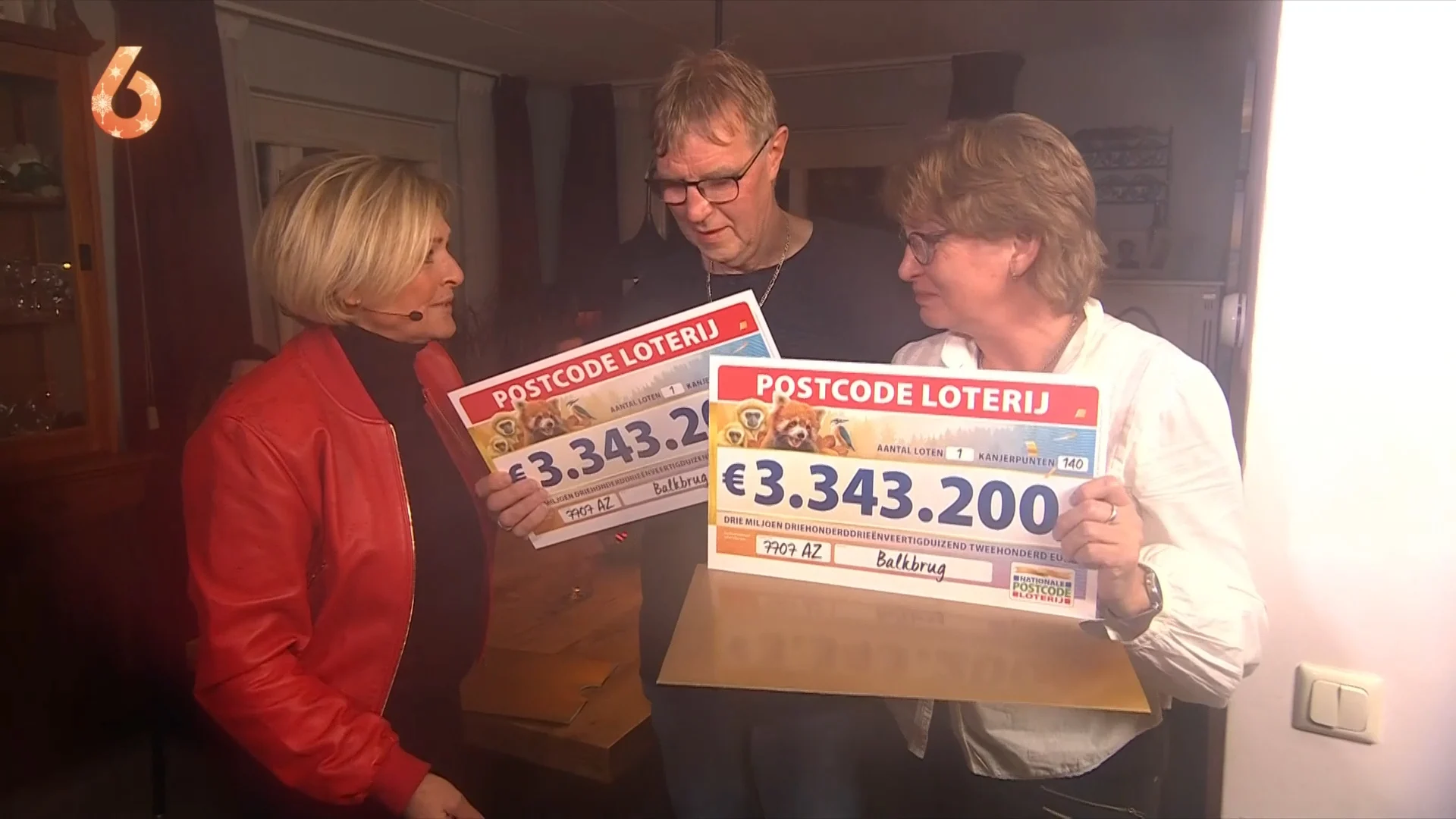 MILJOENENREGEN zorgt voor TRANEN en extreem veel blijdschap in Balkbrug!