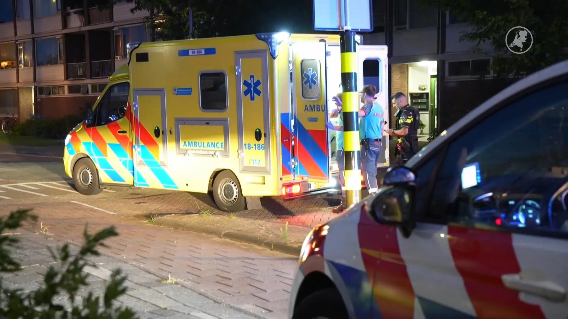 Man (45) gewond bij steekincident in Ridderkerk, vrouw (26) aangehouden