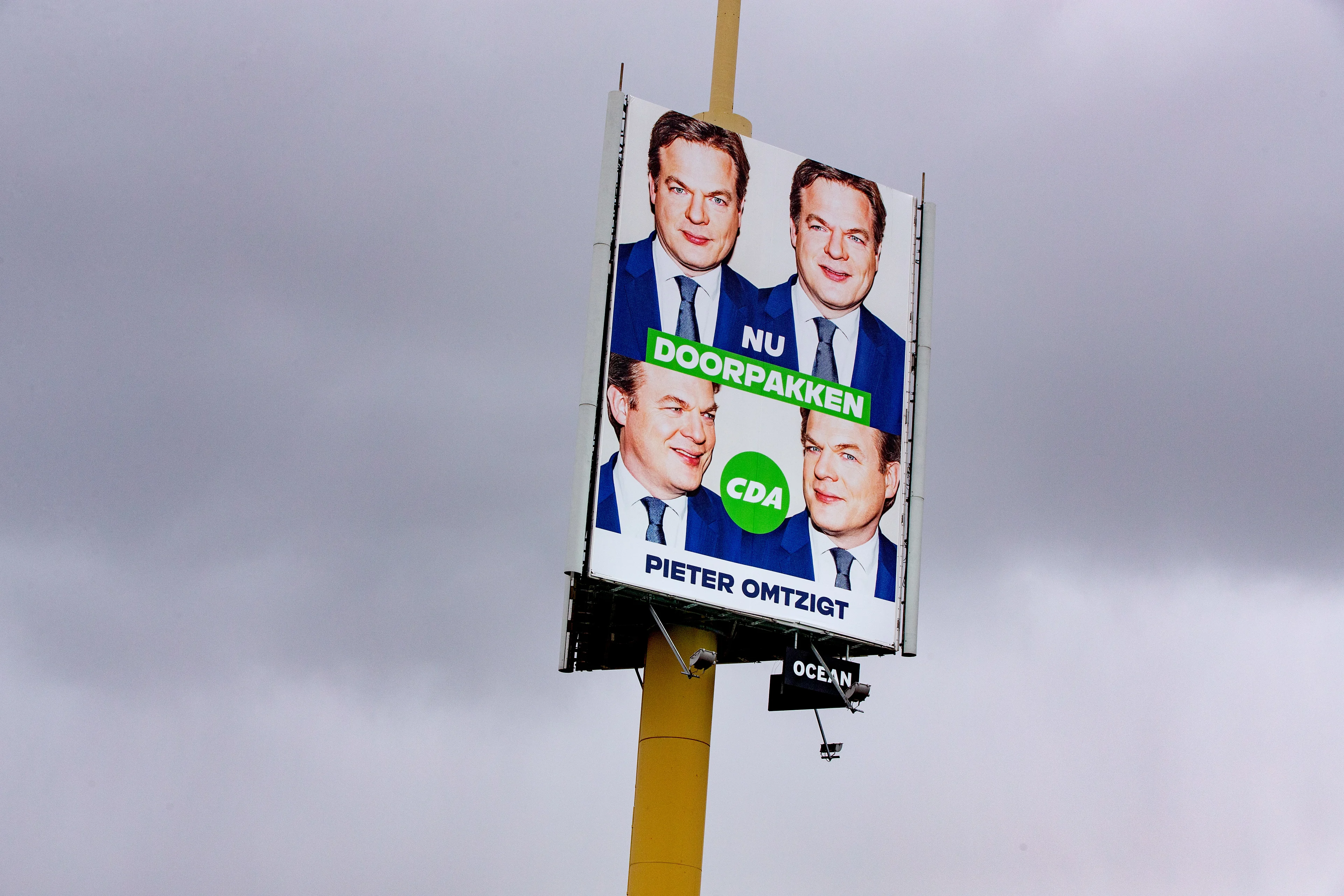 Peiling: CDA keldert naar 8 zetels, een op vijf kiezers zou op Omtzigt stemmen