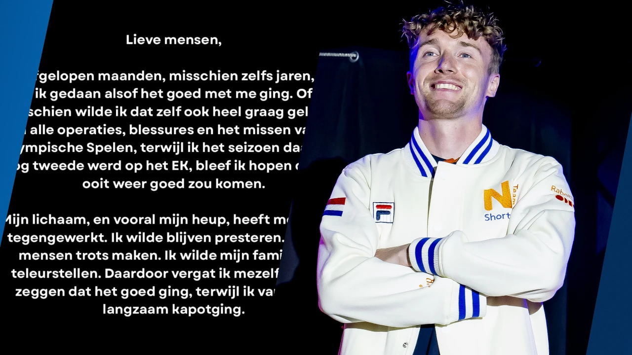 Sven Roes openhartig na vermissing: 'Ik ging van binnen kapot' 