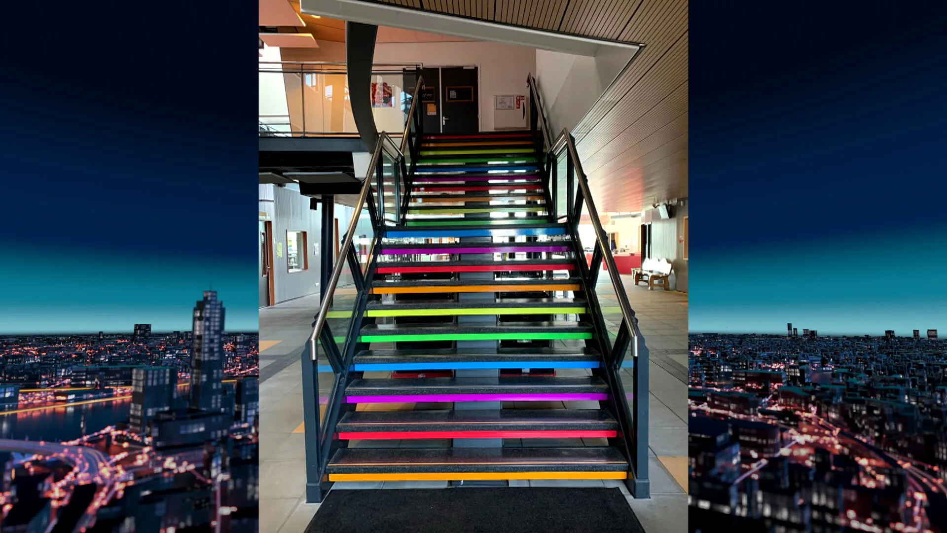 Ophef om regenboogtrap op school Winterswijk: 'Regenbogen prima, maar niet de propaganda'