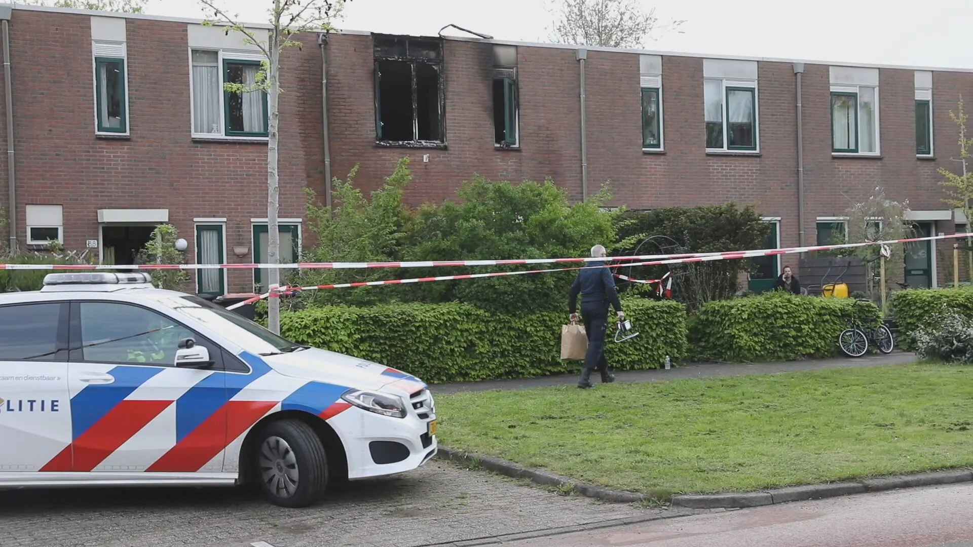 Dode bij woningbrand in Huizen