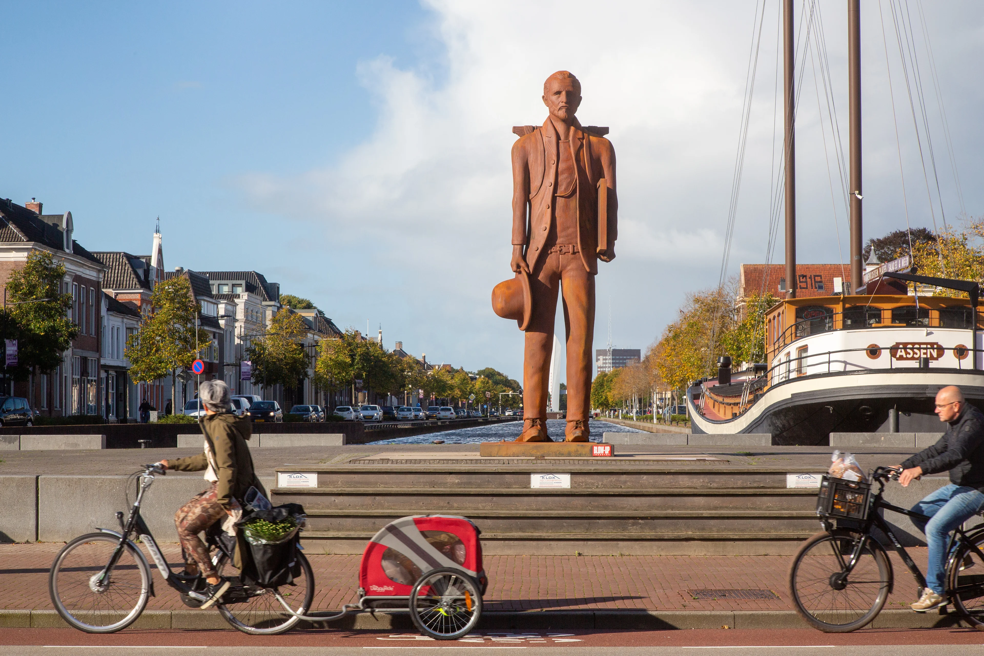 Verdwenen beeld van Van Gogh is terecht, blijkt oudejaarsstunt