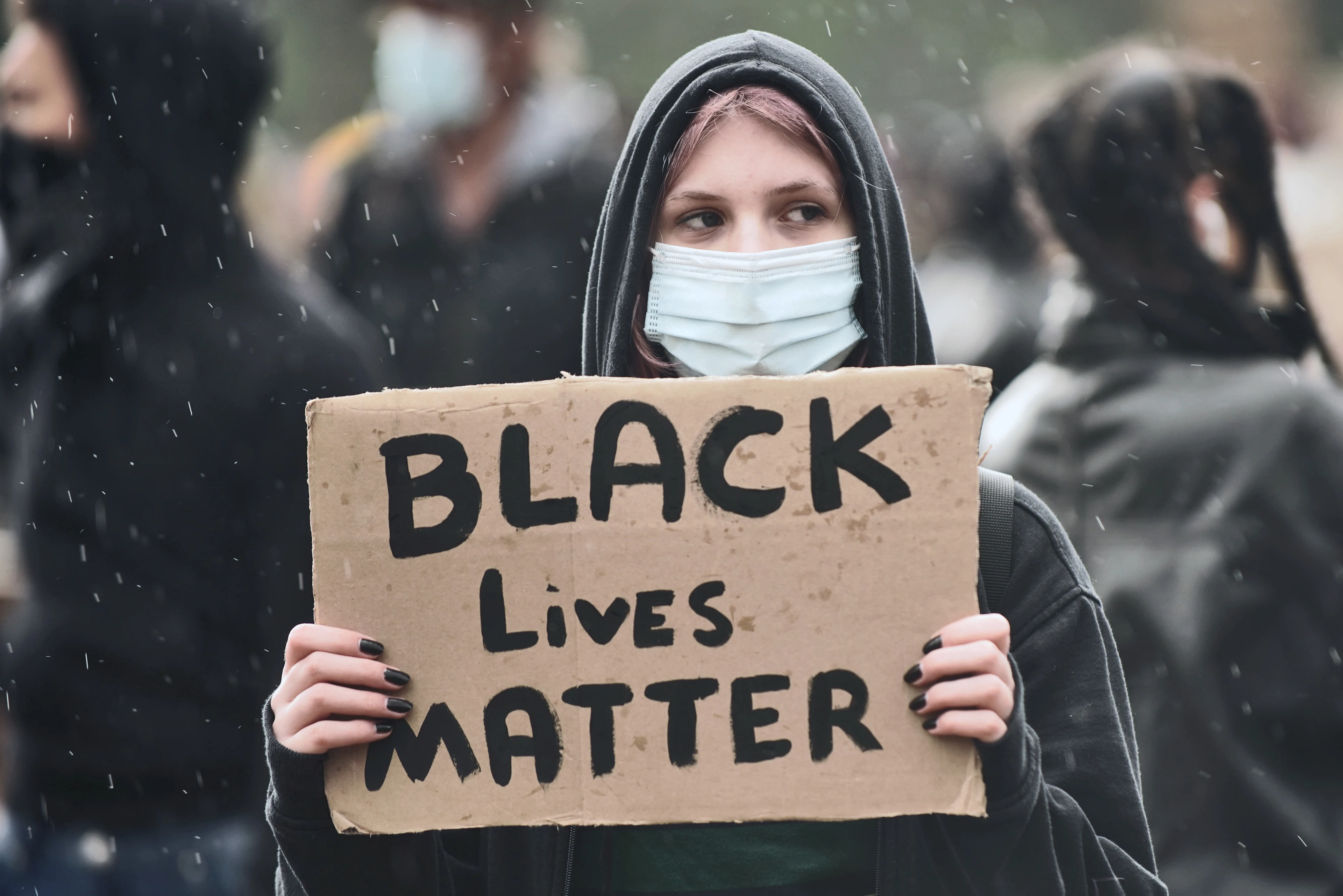 Betogers Black Lives Matter gaan de straat op in Zwolle en Maastricht