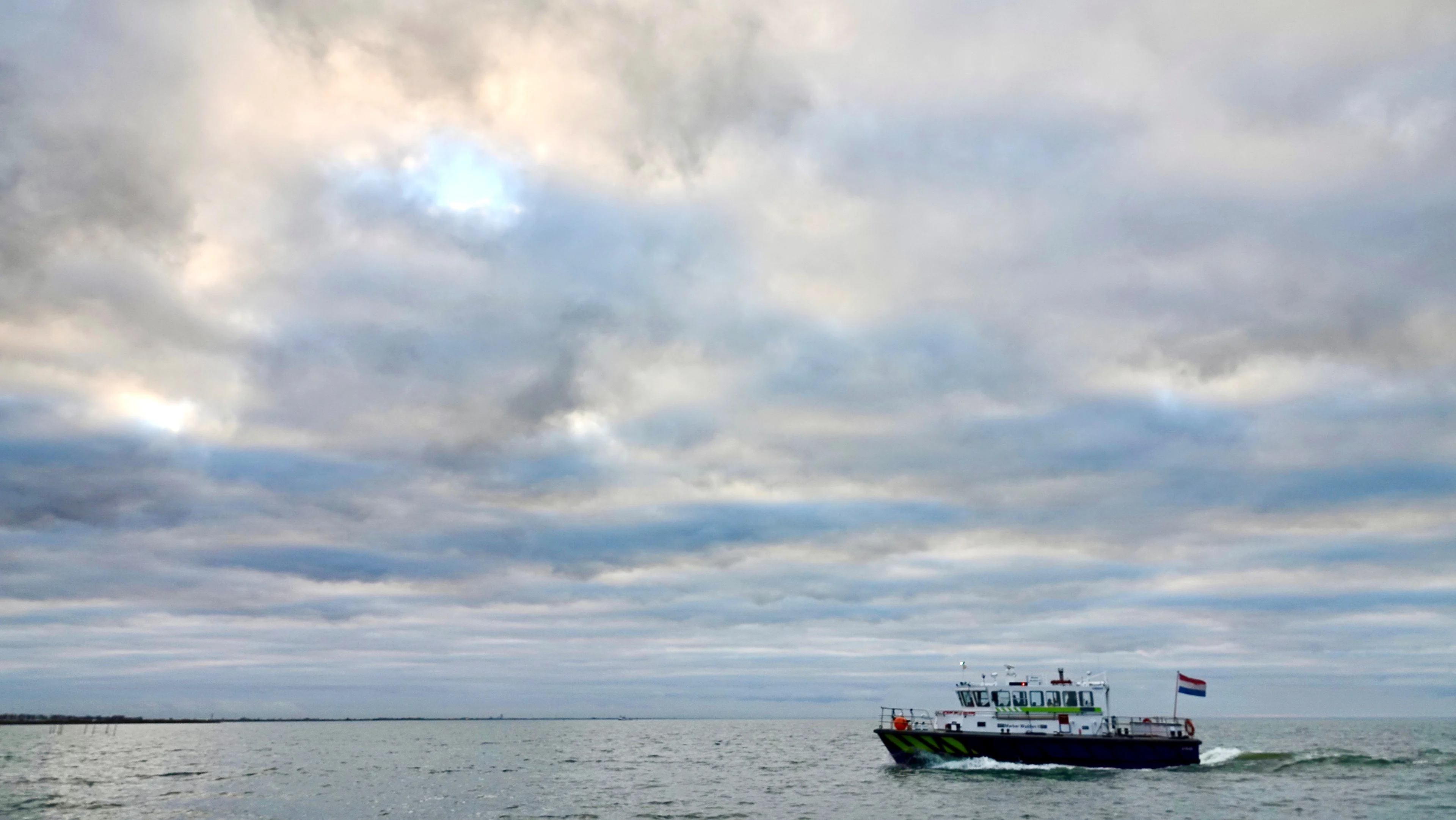 Opnieuw een grijze en zachte dag, maar de kou komt terug
