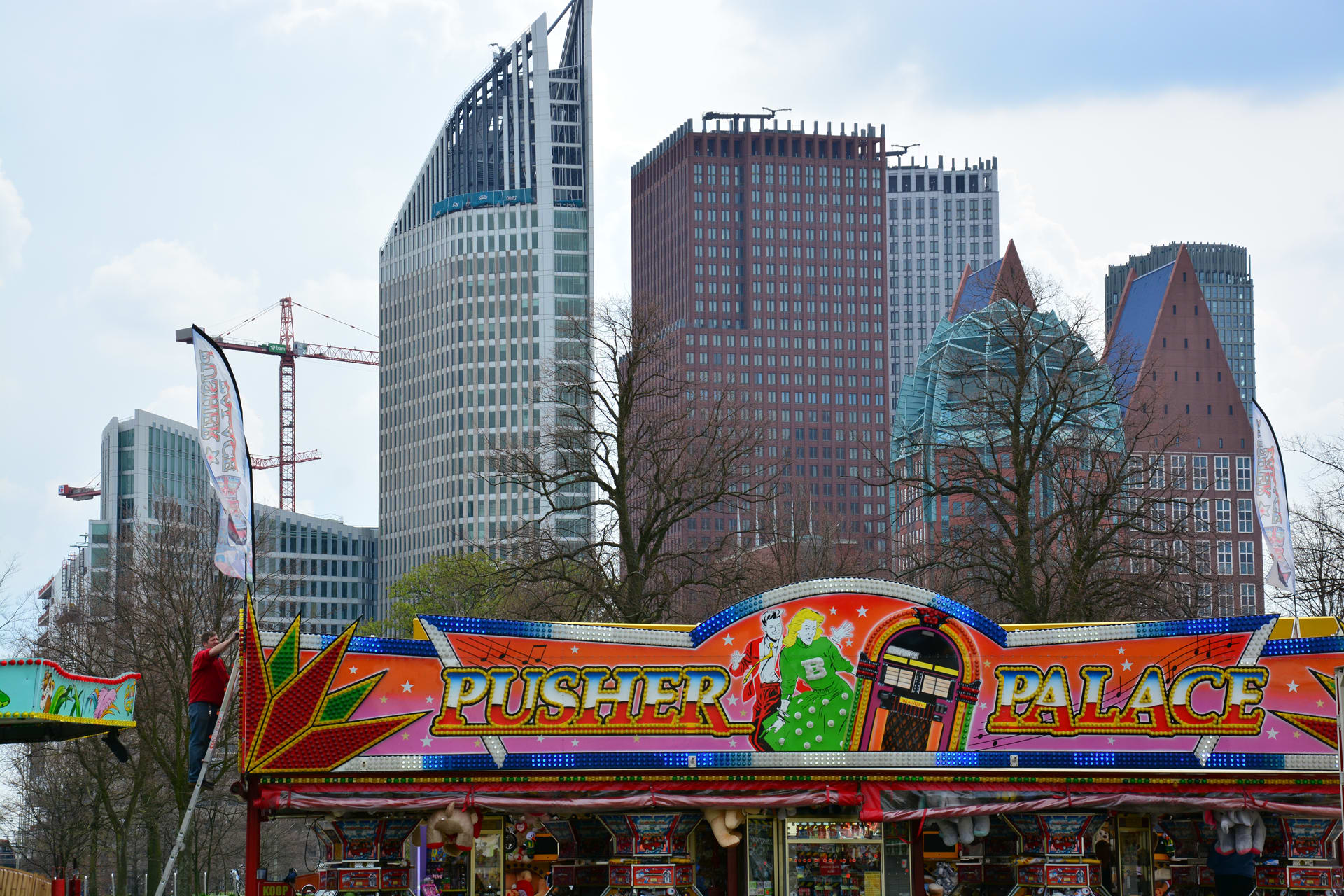 Kermisprotest op Malieveld: 'Wij vragen niet om steun, maar om open te gaan'