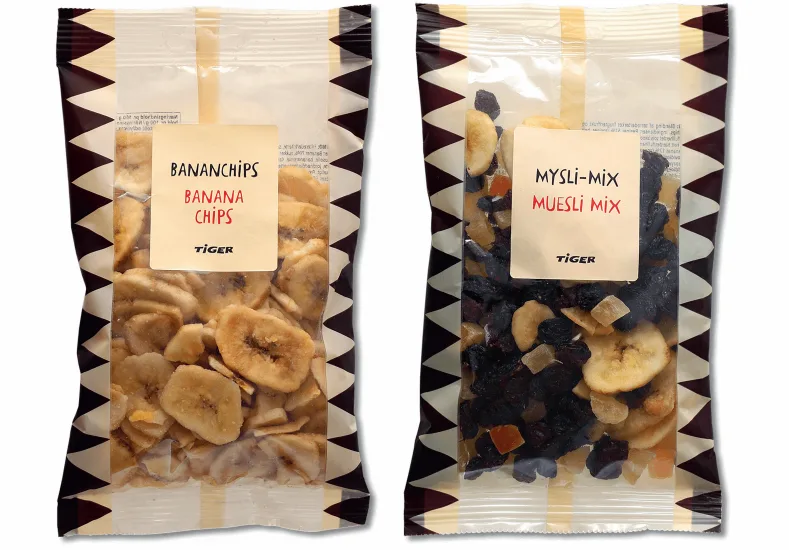 Winkelketen Flying Tiger waarschuwt voor salmonella in bananenchips en muesli