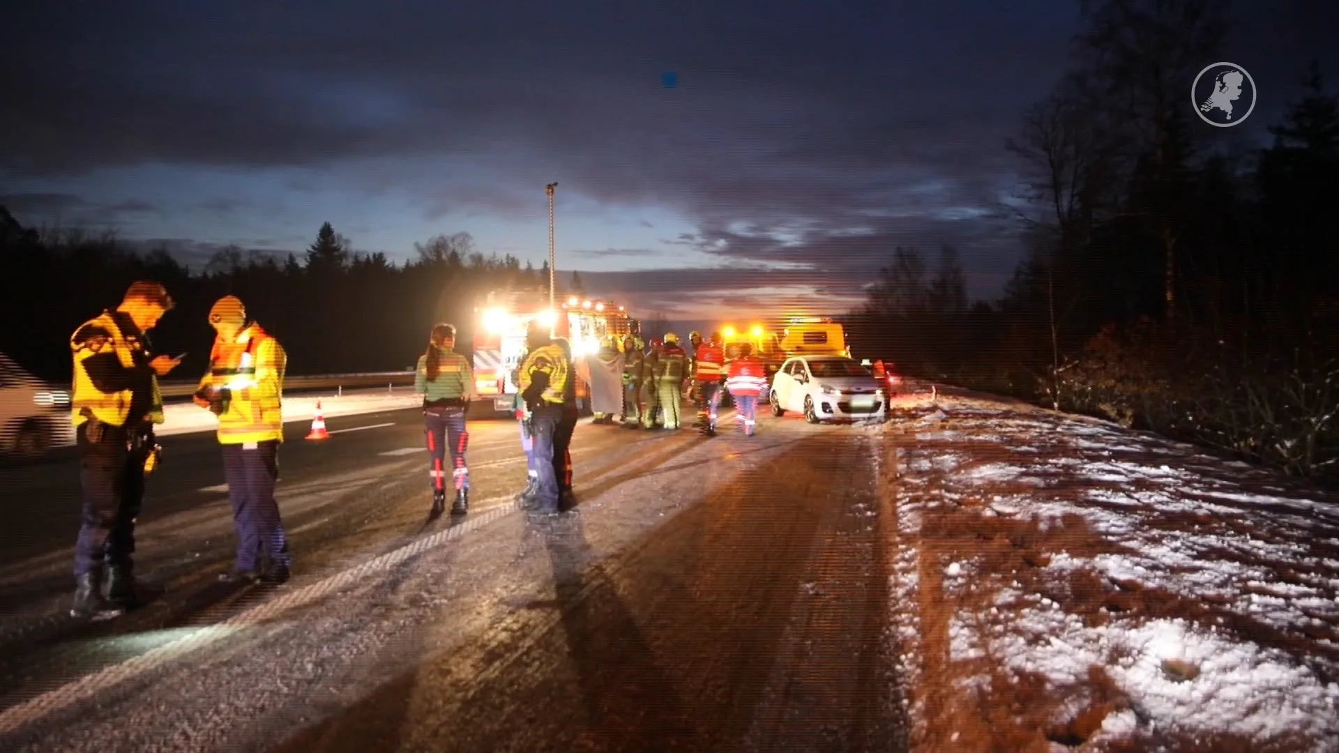 Dode bij verkeersongeval op A1 bij Apeldoorn-Zuid