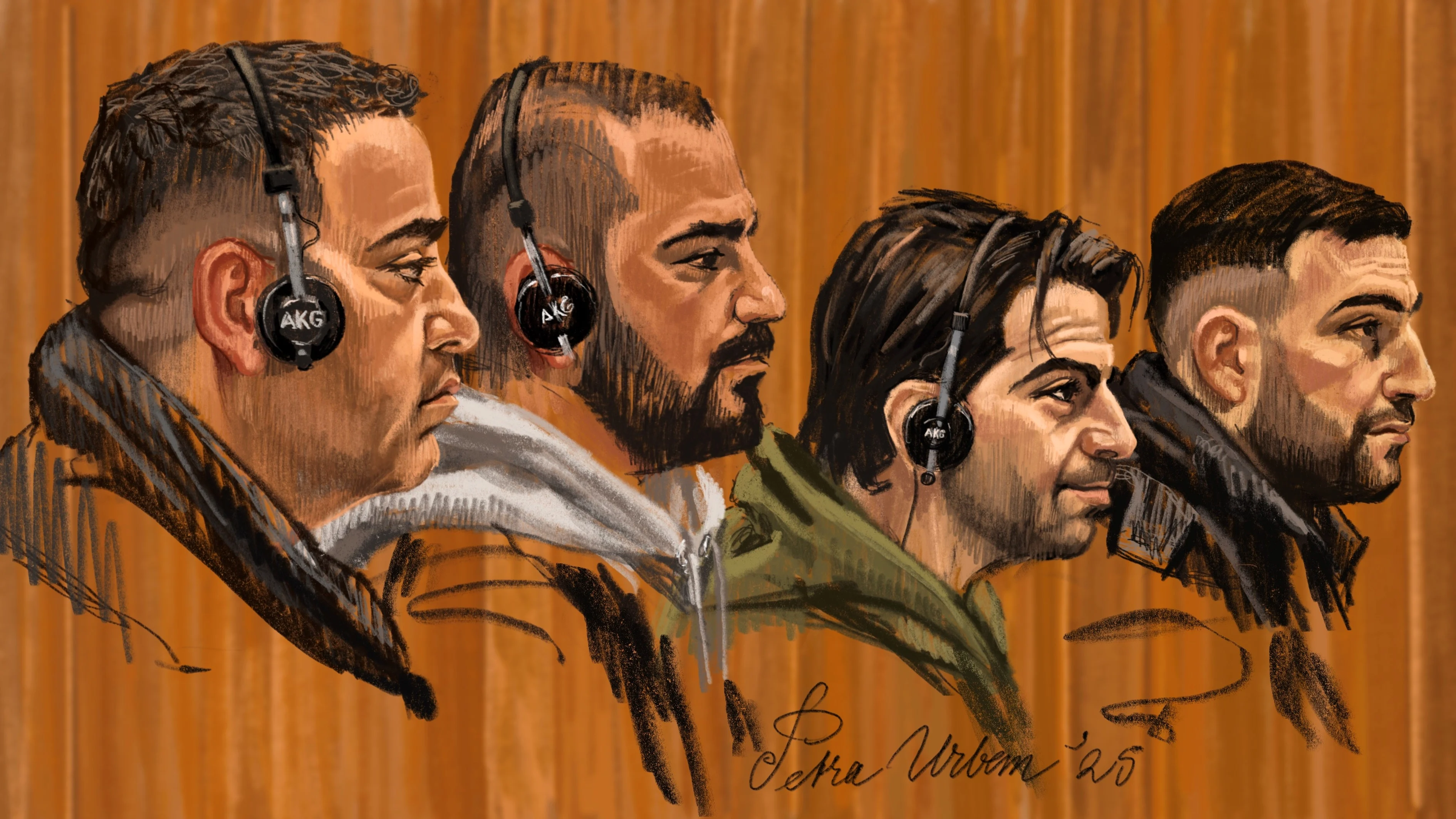 Rechtbank toont beelden Apeldoornse eerwraakmoord, verdachten weigeren te kijken