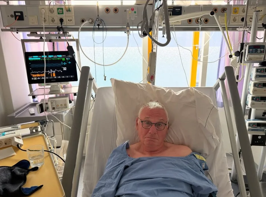 Presentator Jan de Hoop in ziekenhuis na hartinfarct