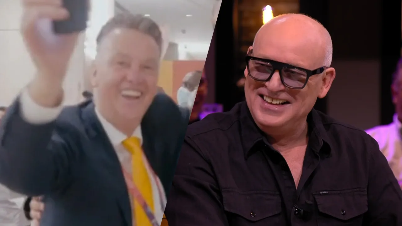 René van der Gijp na zien feestvierende Van Gaal: 'Die gaat Truus helemaal uit elkaar trekken!'
