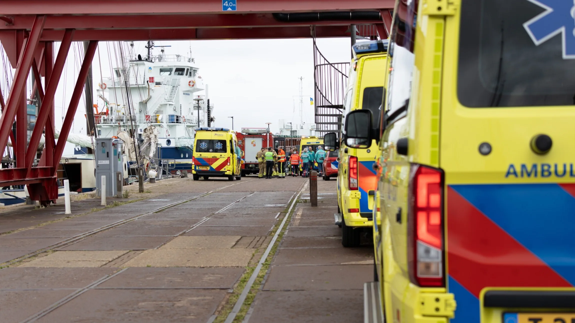 Uitbraak op schip in Harlingen, passagiers allemaal ziek door norovirus