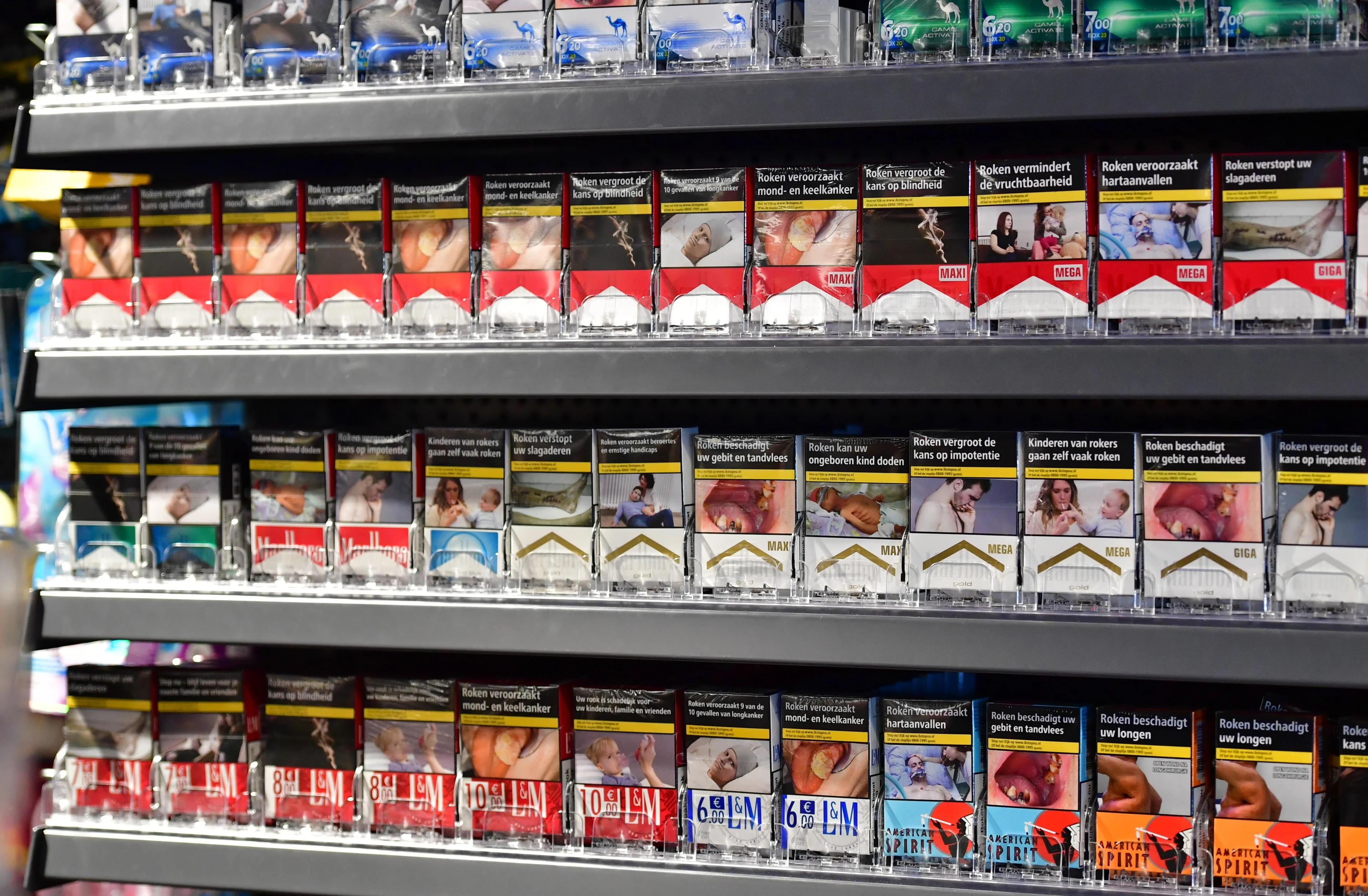 Geen sigarettenverkoop meer in supermarkten vanaf 2024