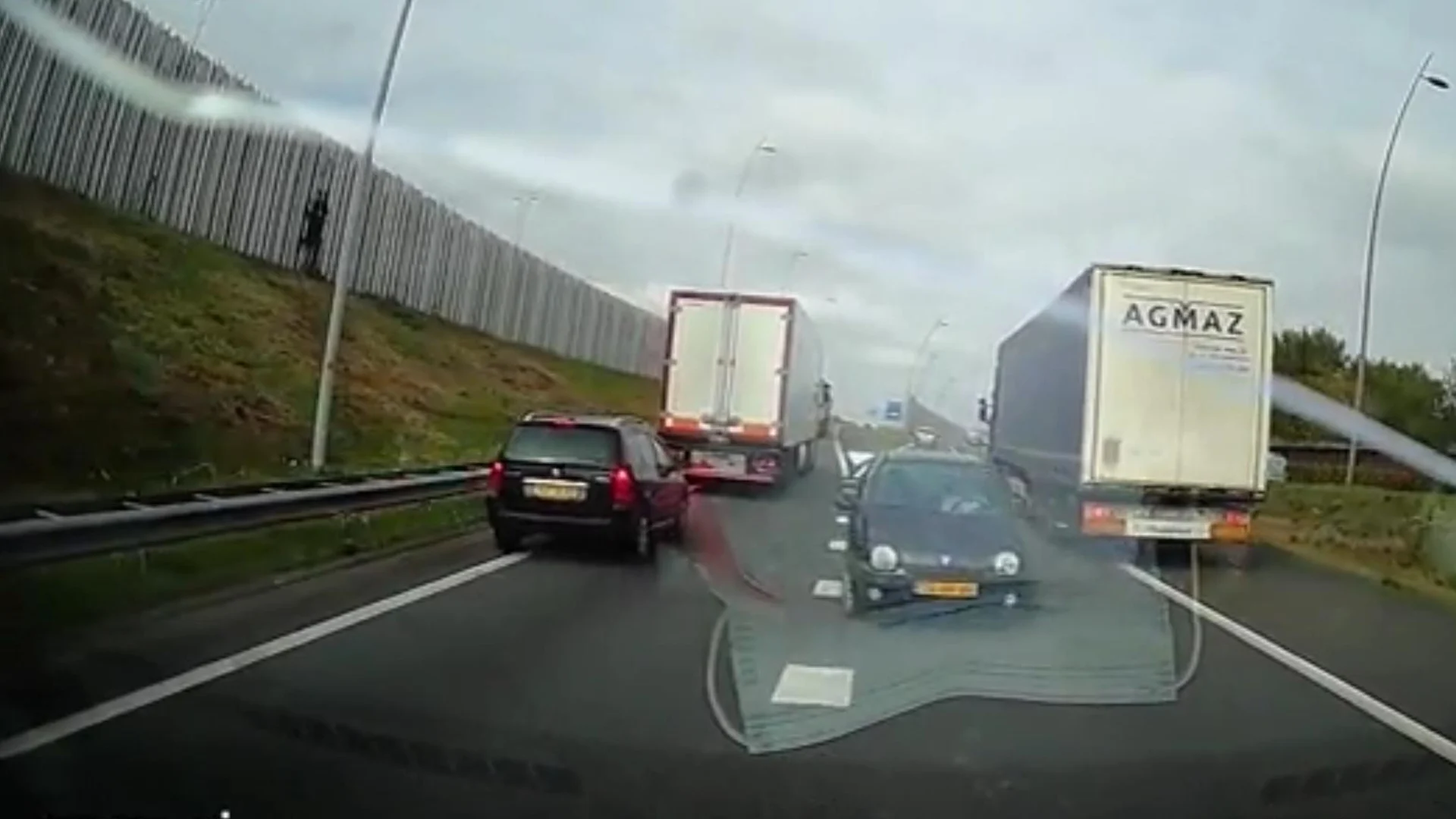 Spookrijder die voor chaos op A2 bij Eindhoven zorgde is opgespoord