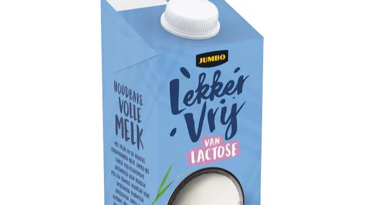 Jumbo waarschuwt voor lactosevrije melk: bevat te veel lactose