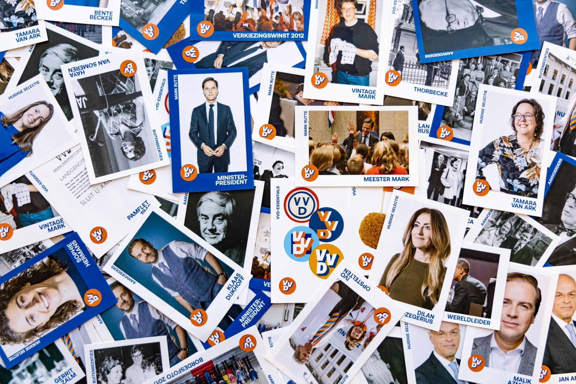 VVD komt met eigen plakplaatjes rond EK: 'Memory was leuker geweest'