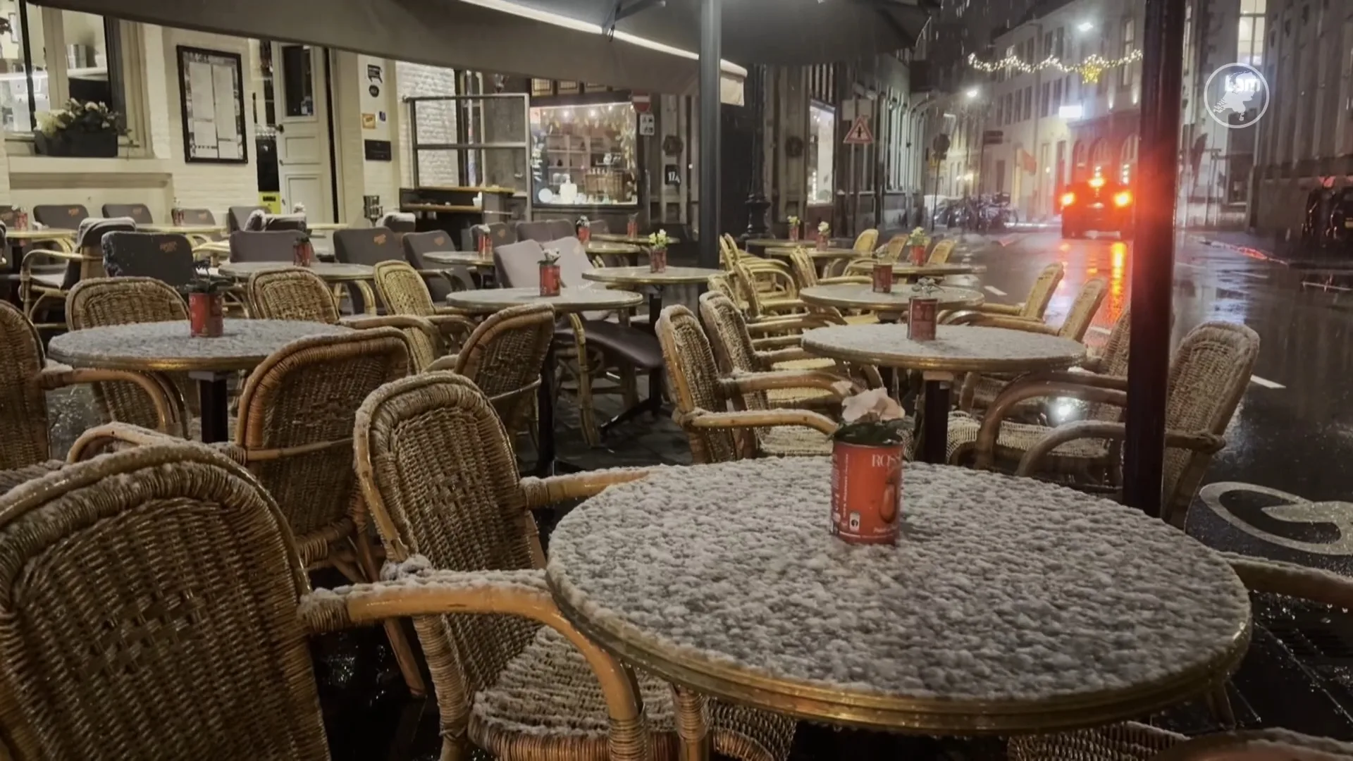 Prachtig! De eerste sneeuw in Maastricht