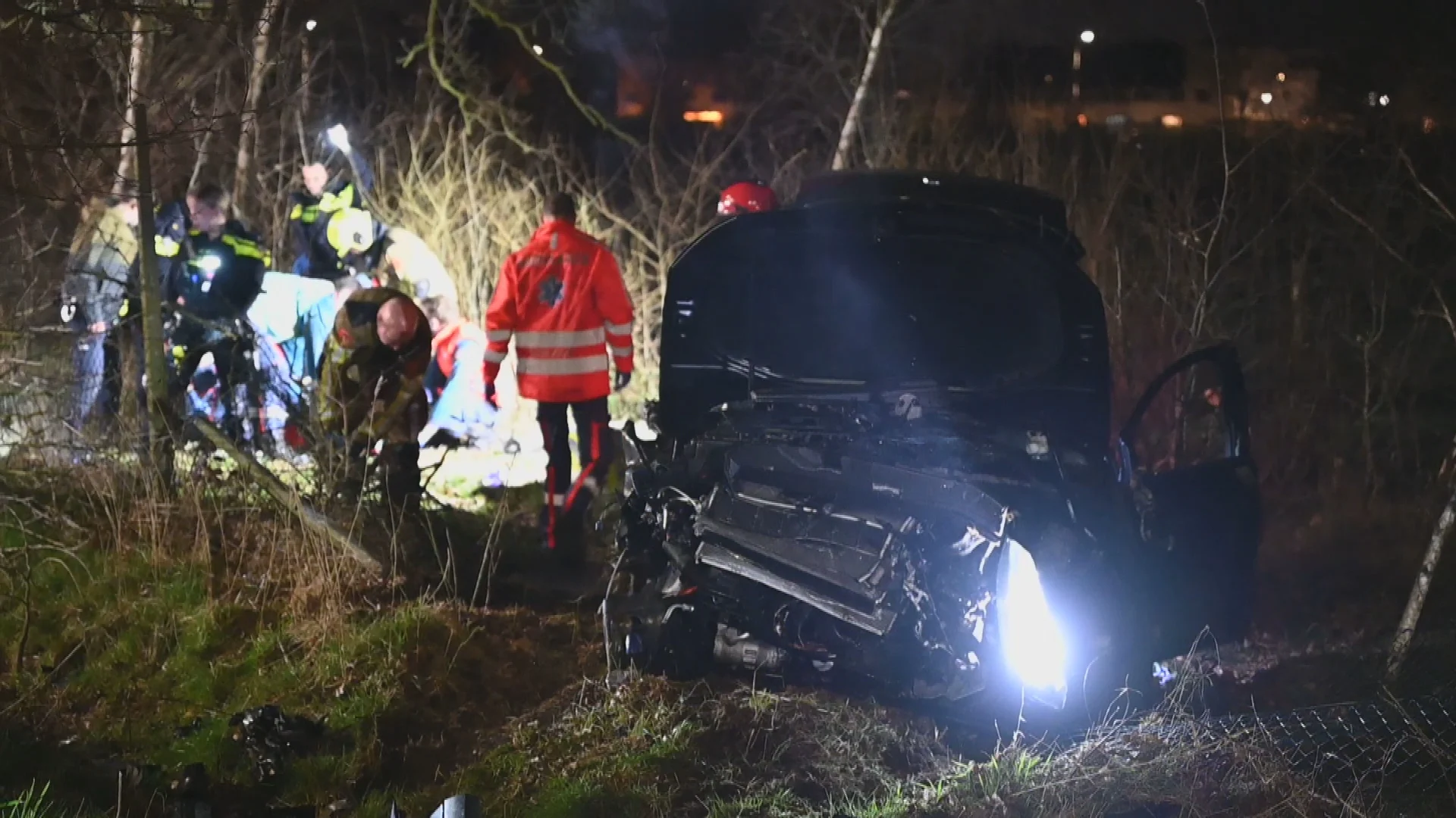 Twee zwaargewonden bij ernstig ongeluk in Tilburg