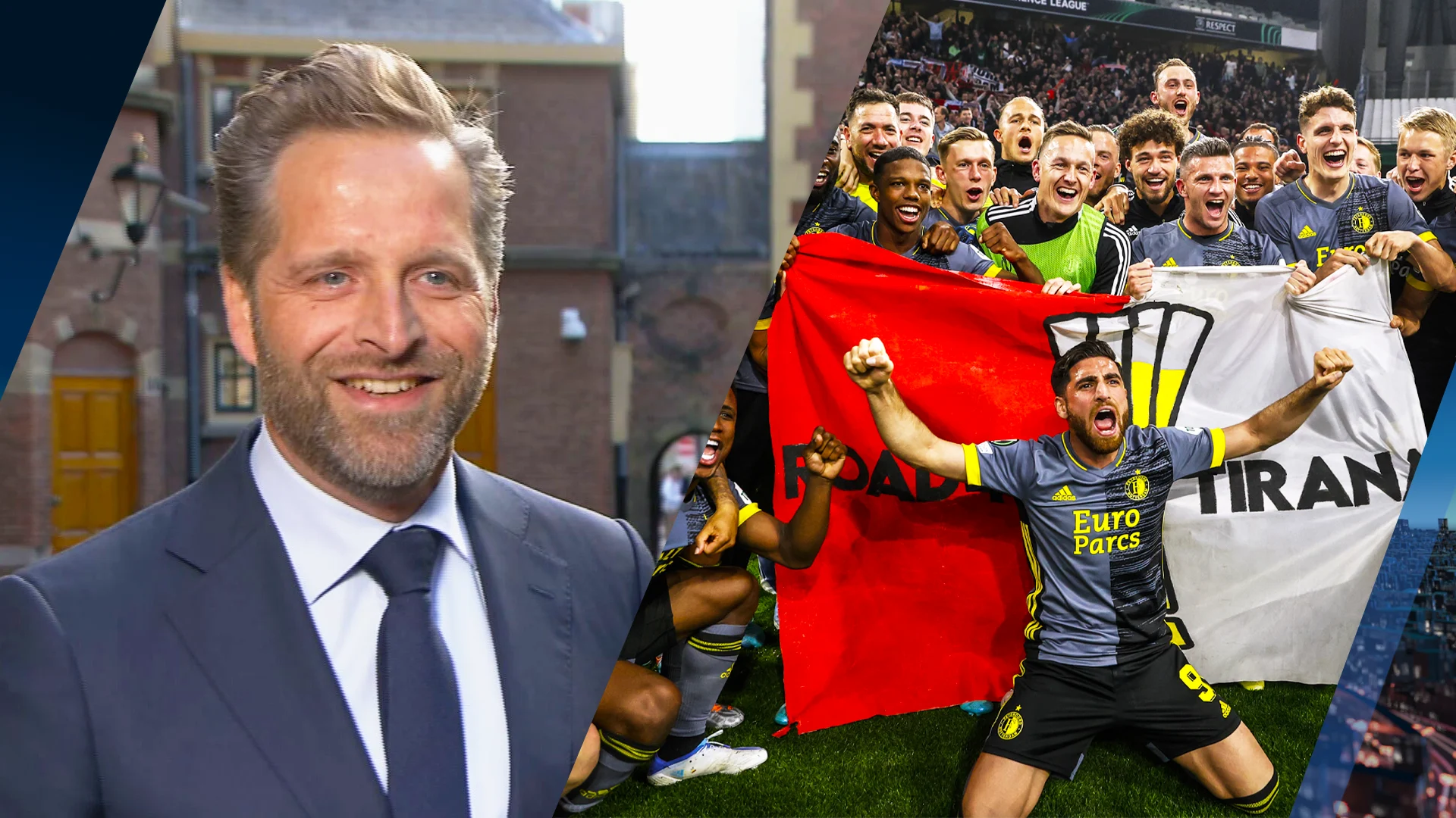 Ministers geloven in zege Feyenoord: 'Mijn shirt ligt al klaar in de auto'