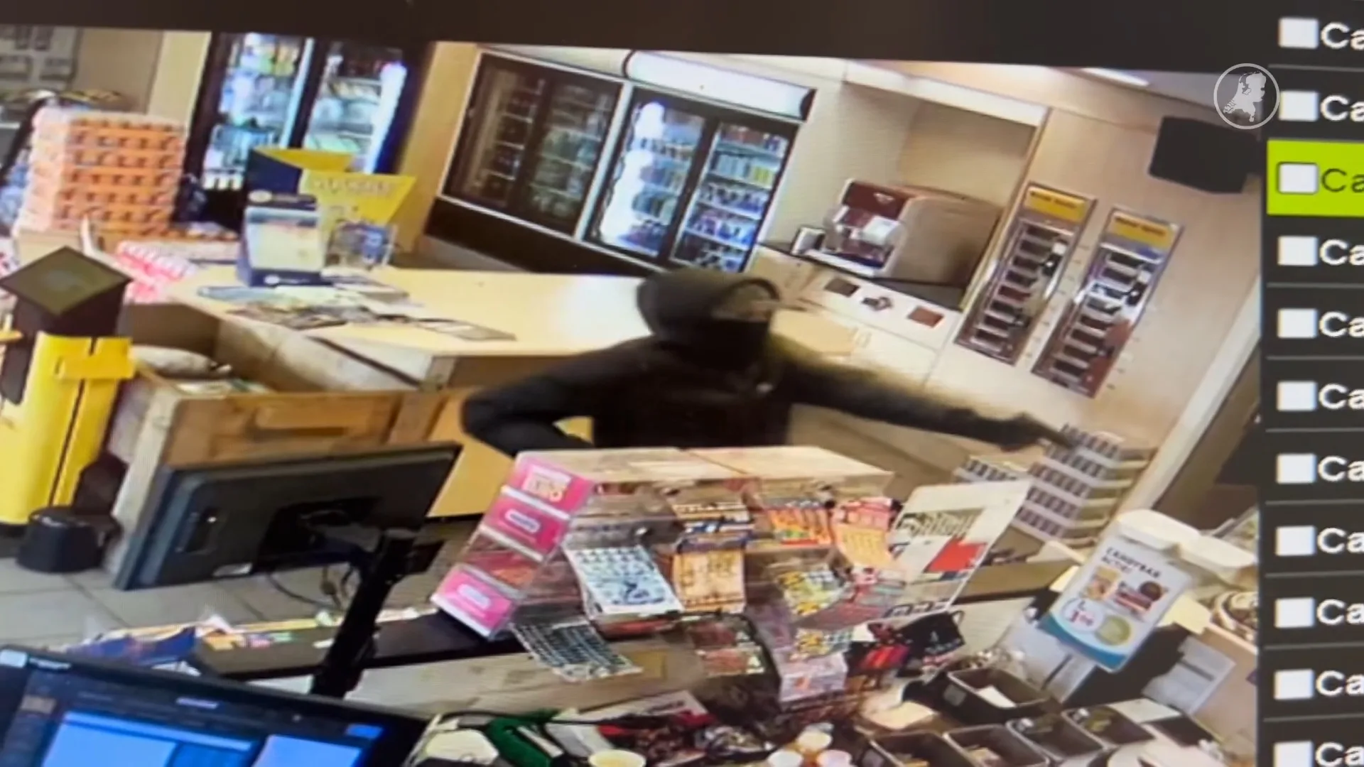 Overvaller bedreigt medewerker tankstation Hoogezand