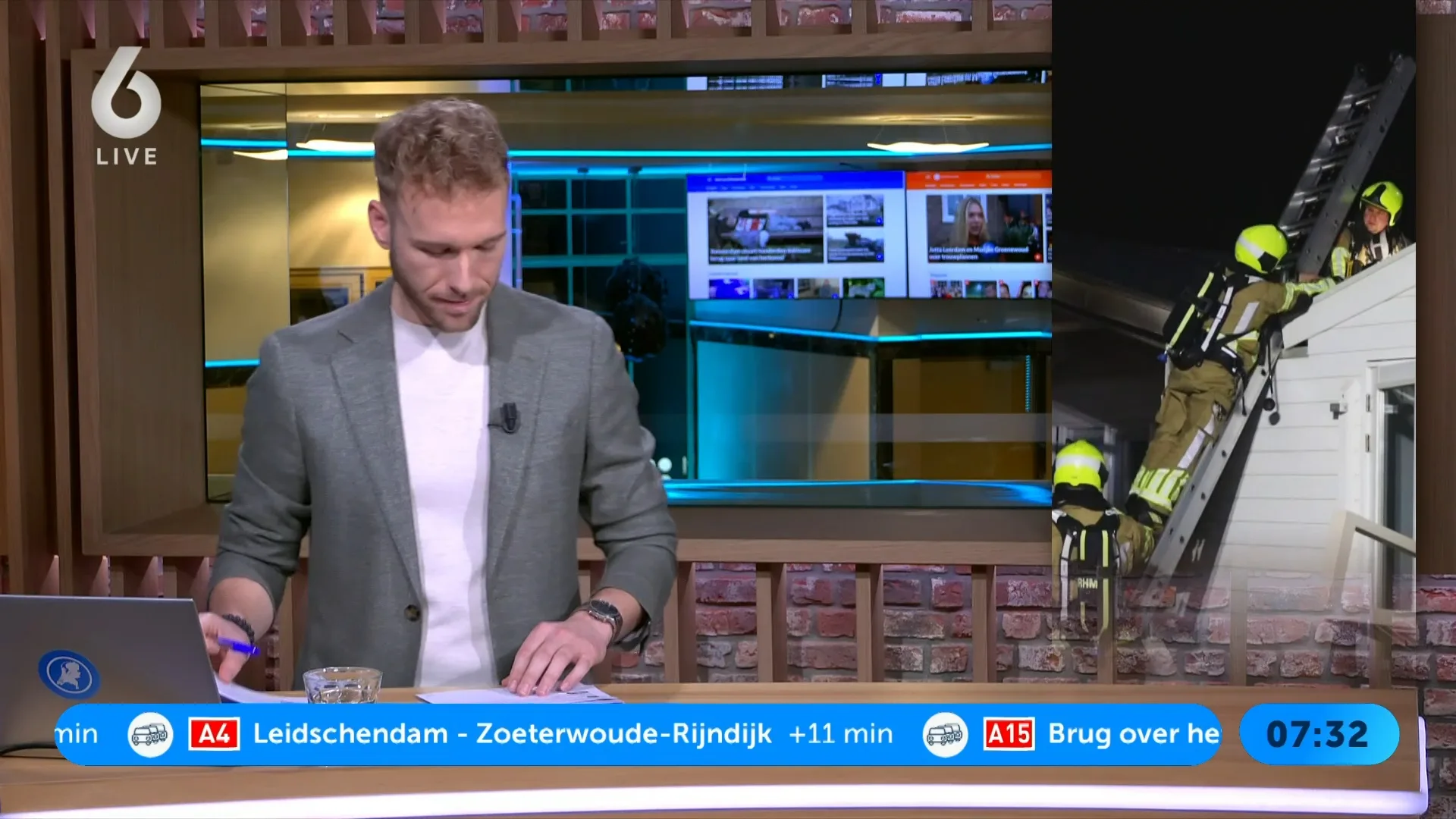 ME grijpt in bij azc-protest Bleskensgraaf