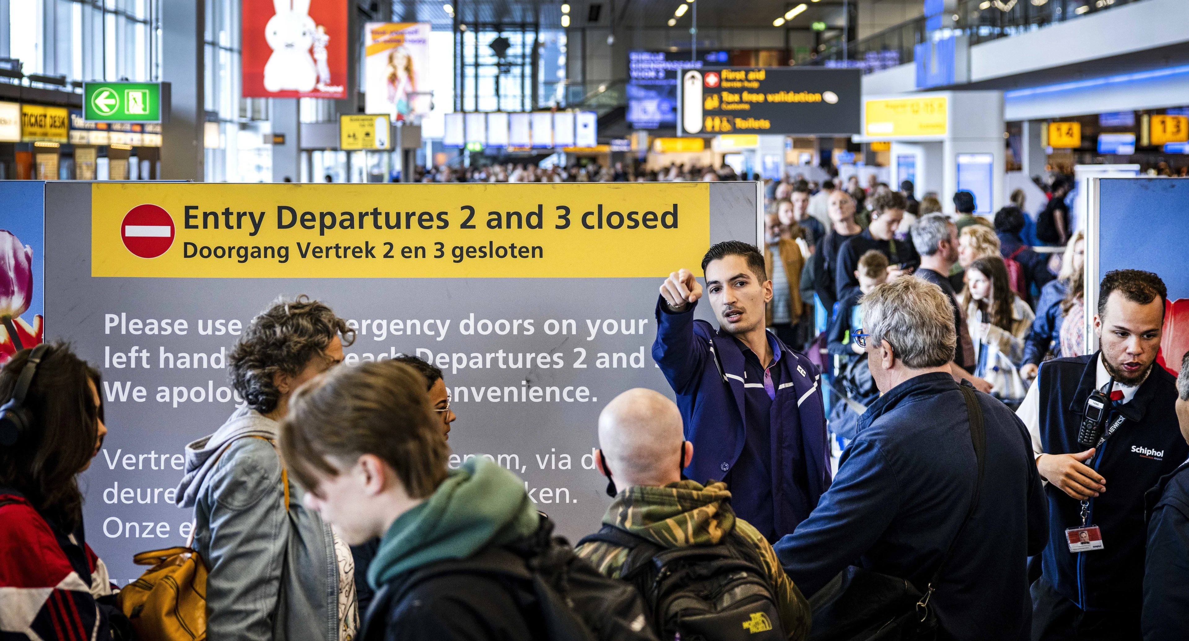 Schiphol: geen nieuwe annuleringen door staking van zaterdag