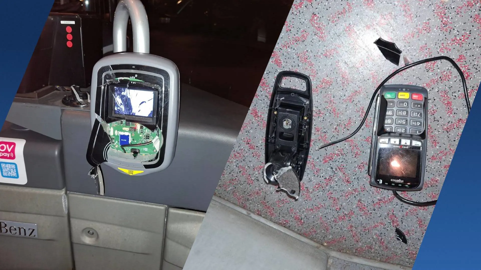 Passagier weigert te betalen voor busrit in Ter Apel, richt enorme ravage aan