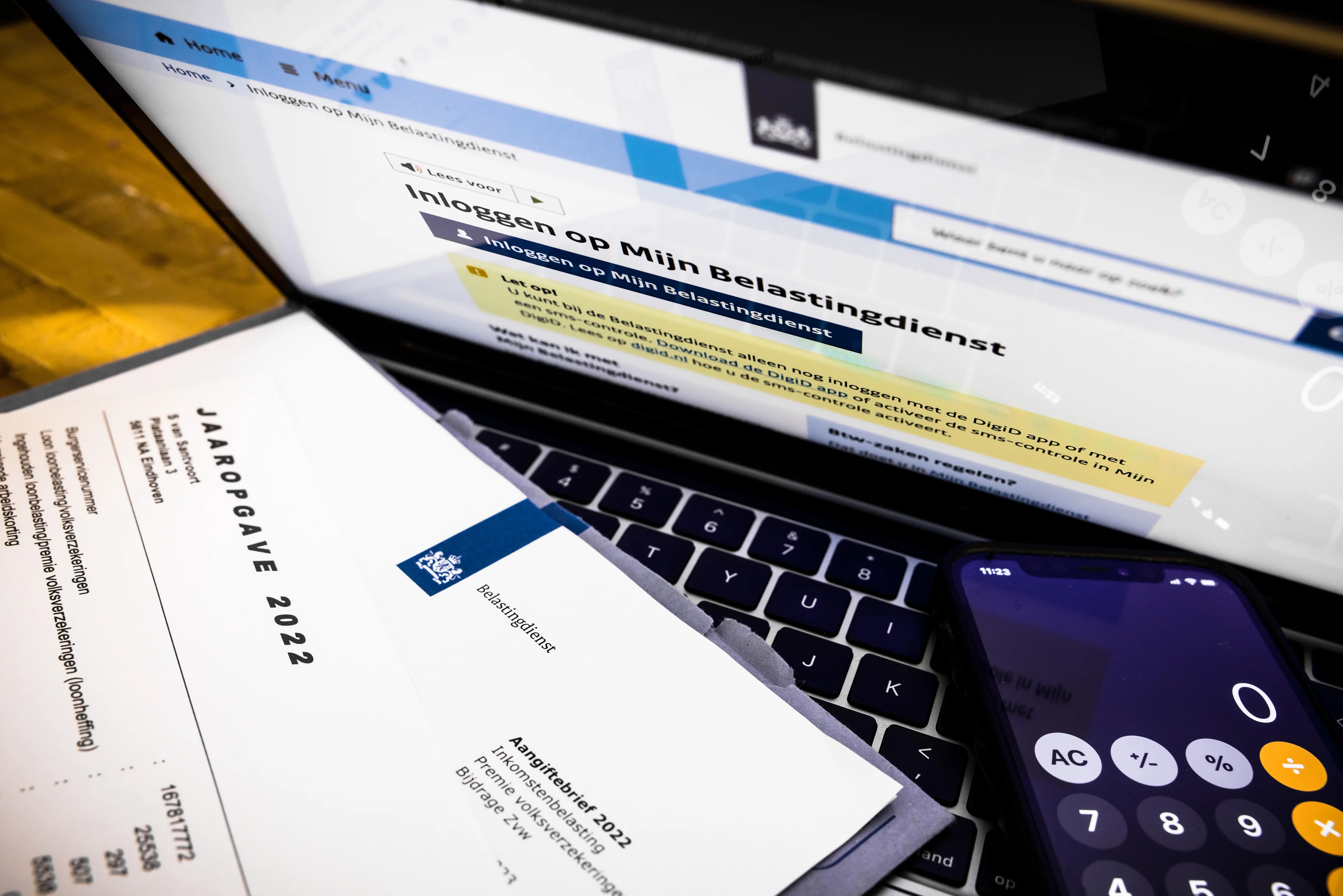 Laatste dag om belastingaangifte te doen, fiscus verwacht drukte